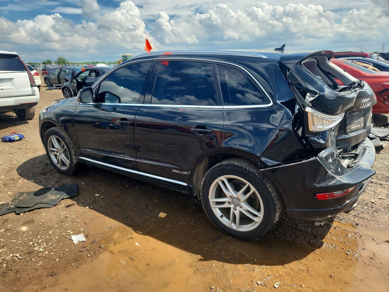 2014 Audi Q5 Premium Plus Black vin: WA1LFAFP6EA036678