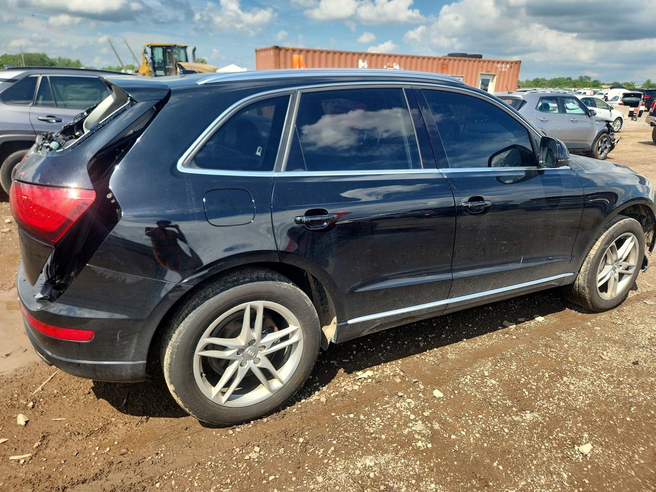 2014 Audi Q5 Premium Plus Black vin: WA1LFAFP6EA036678