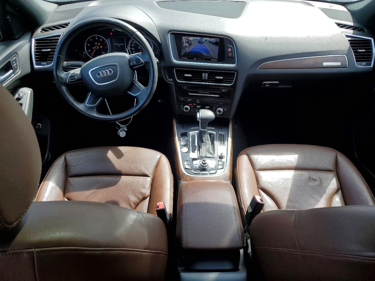 2014 Audi Q5 Premium Plus Blue vin: WA1LFAFP6EA055800