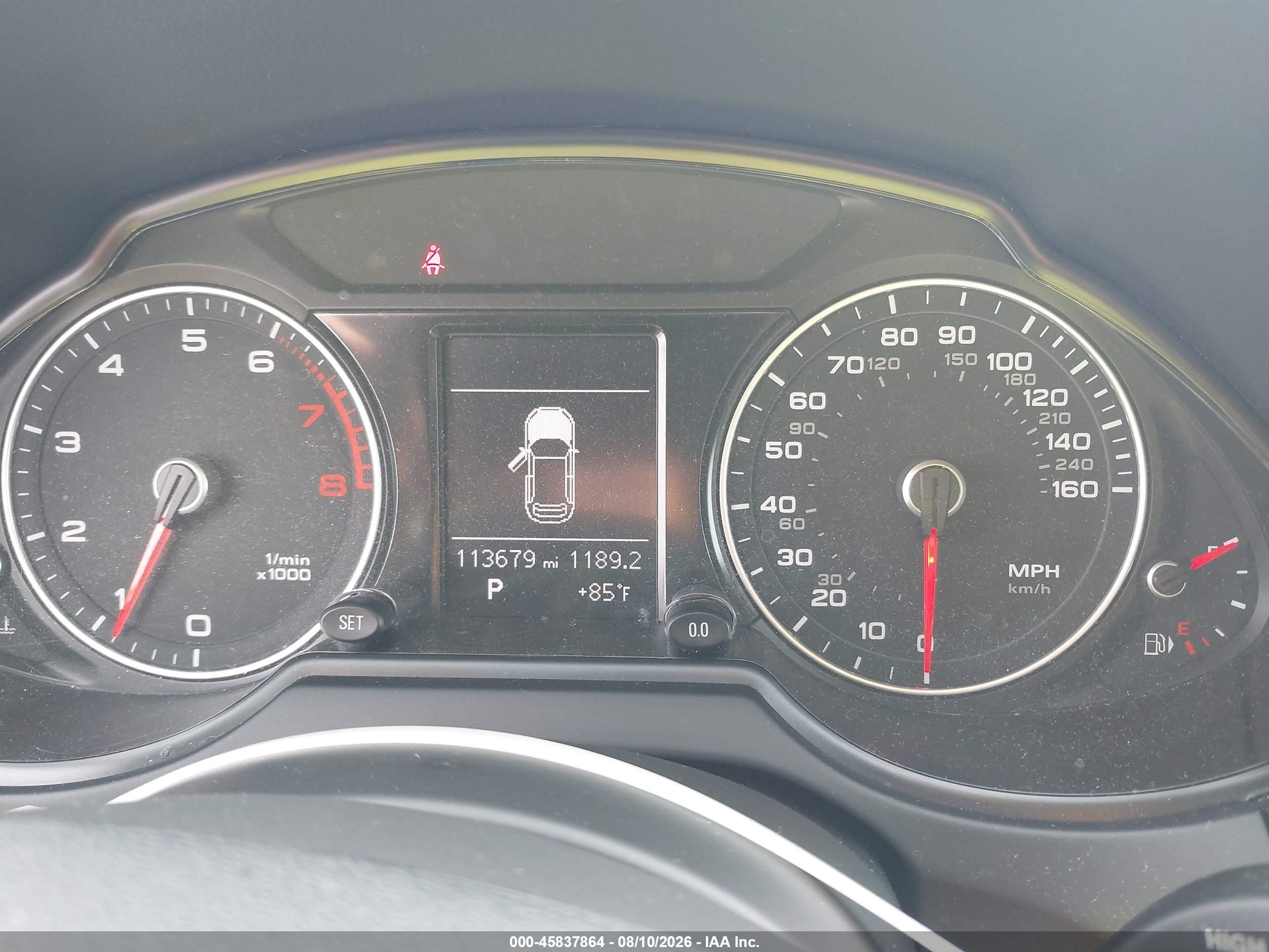 2014 Audi Q5 2.0t Premium Синий vin: WA1LFAFP6EA078641