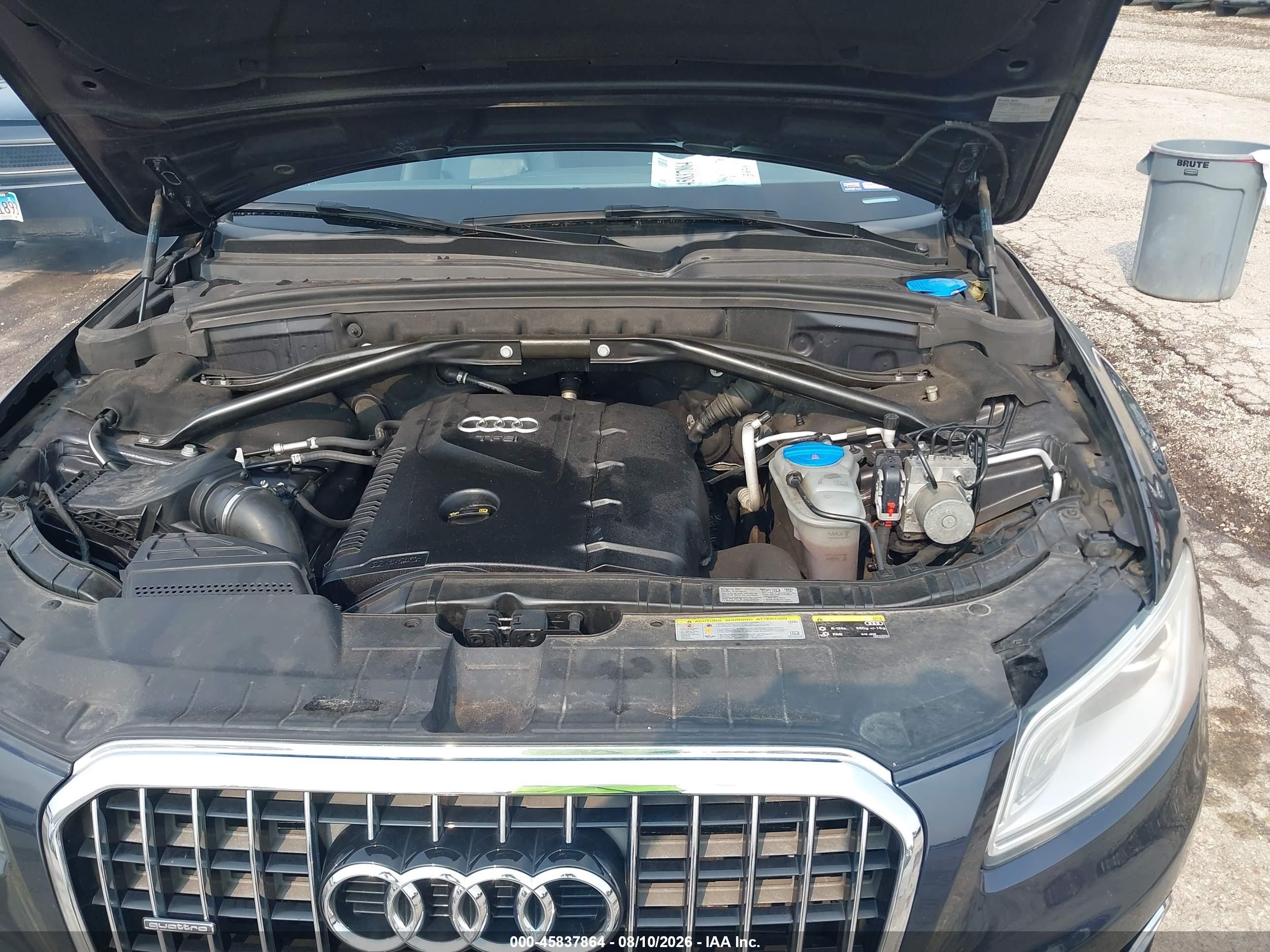 2014 Audi Q5 2.0t Premium Синий vin: WA1LFAFP6EA078641