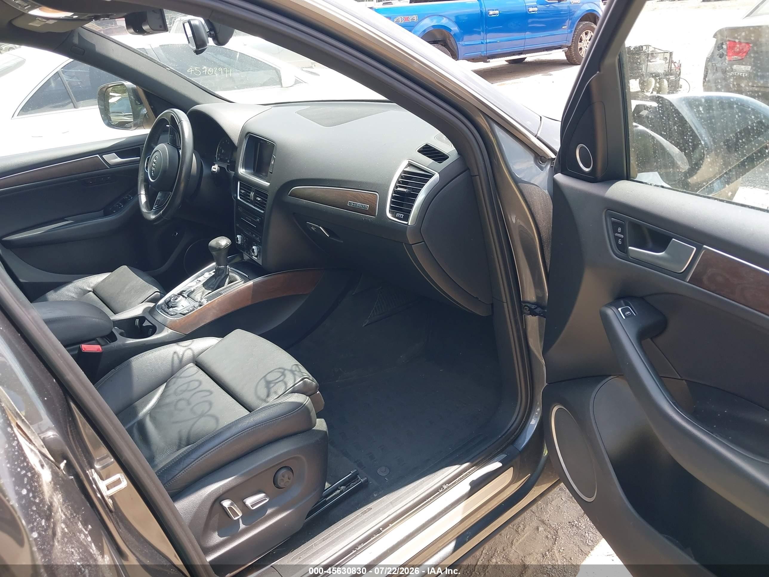 2015 Audi Q5 2.0t Premium Gray vin: WA1LFAFP6FA003178