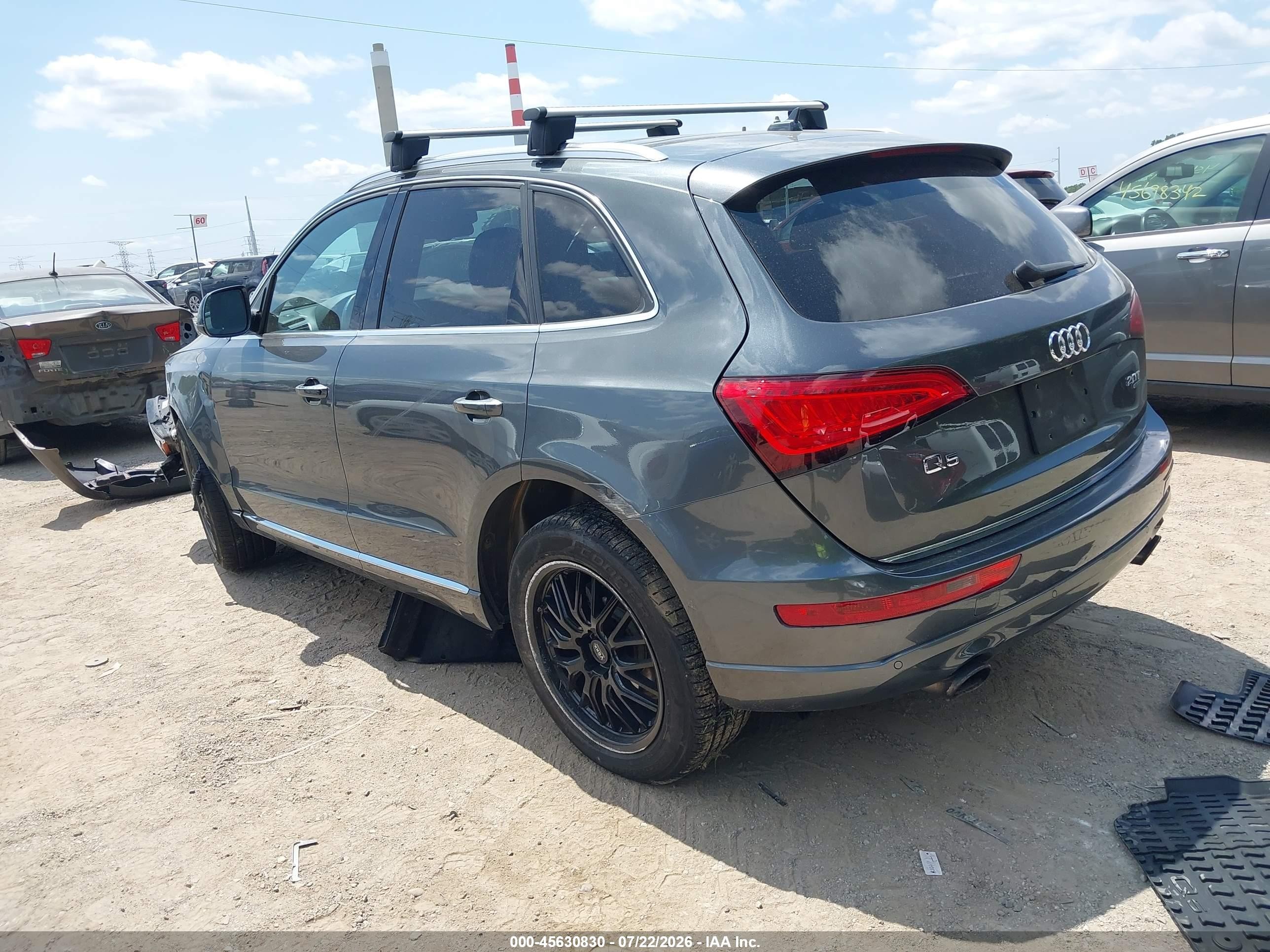 2015 Audi Q5 2.0t Premium Gray vin: WA1LFAFP6FA003178