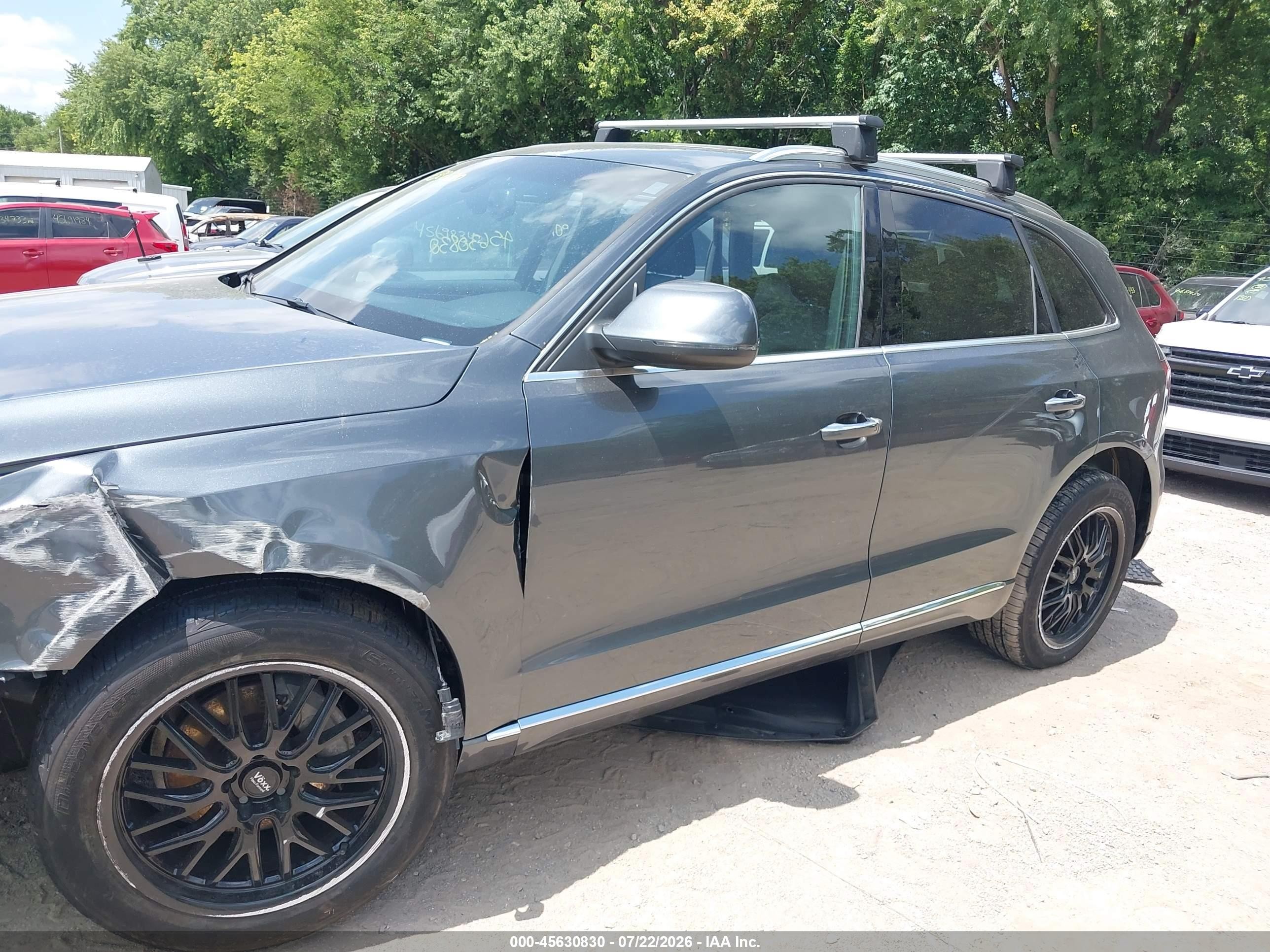 2015 Audi Q5 2.0t Premium Gray vin: WA1LFAFP6FA003178