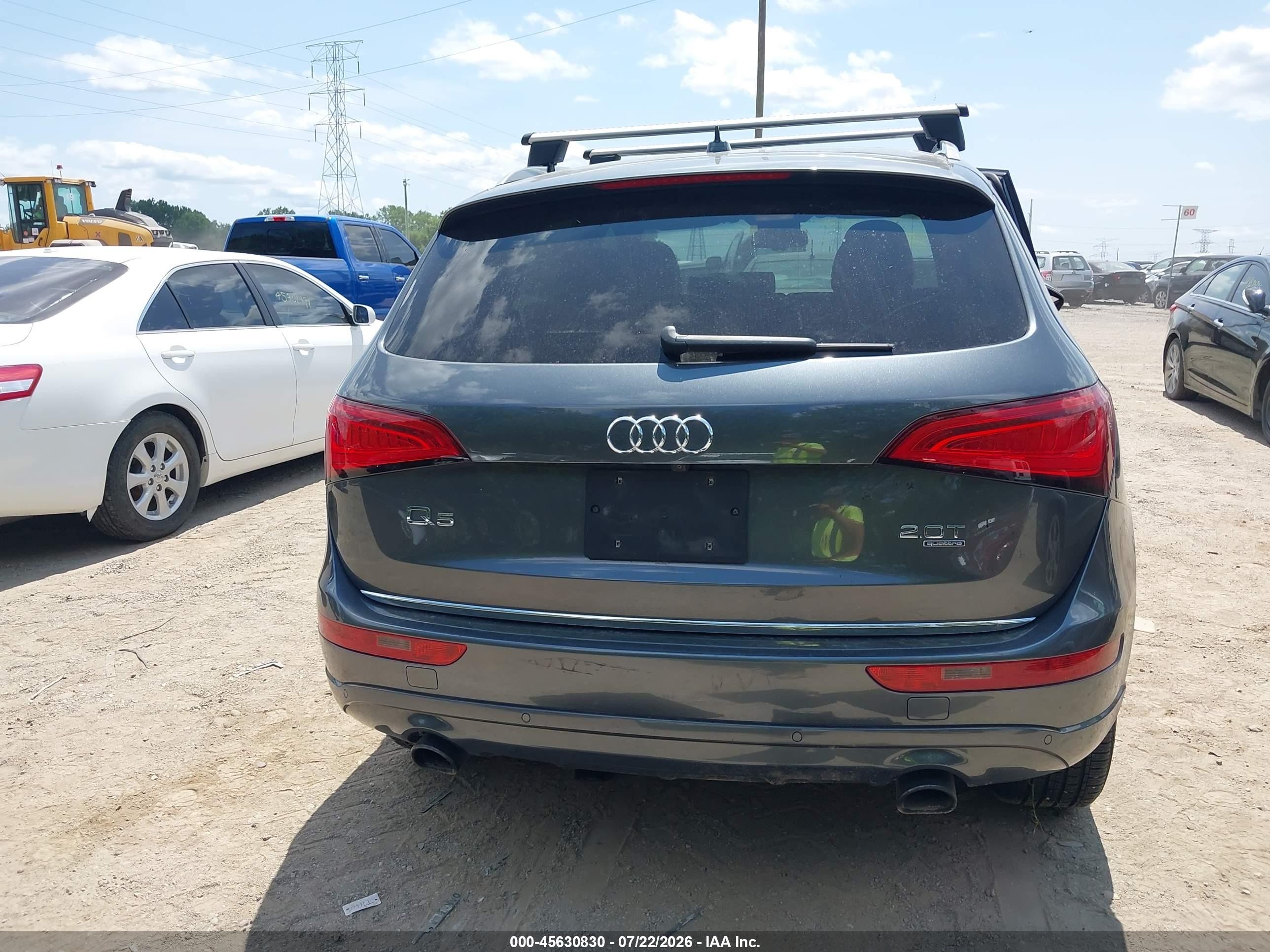 2015 Audi Q5 2.0t Premium Gray vin: WA1LFAFP6FA003178