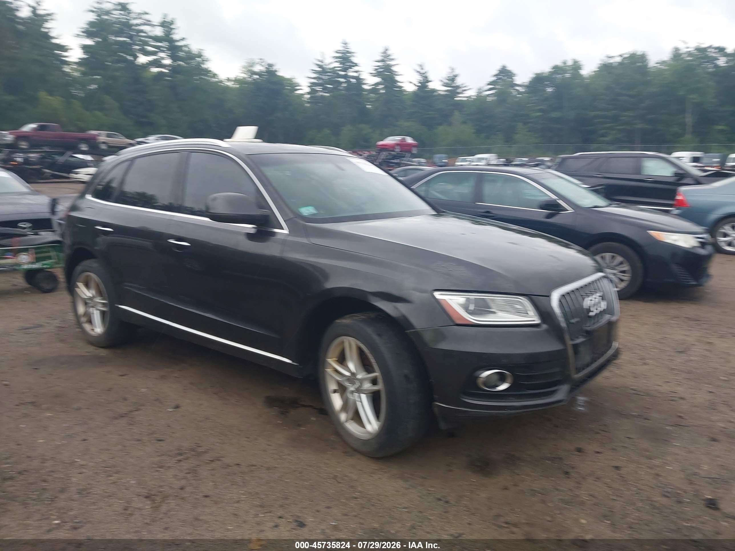 2015 Audi Q5 2.0t Premium Black vin: WA1LFAFP6FA003858
