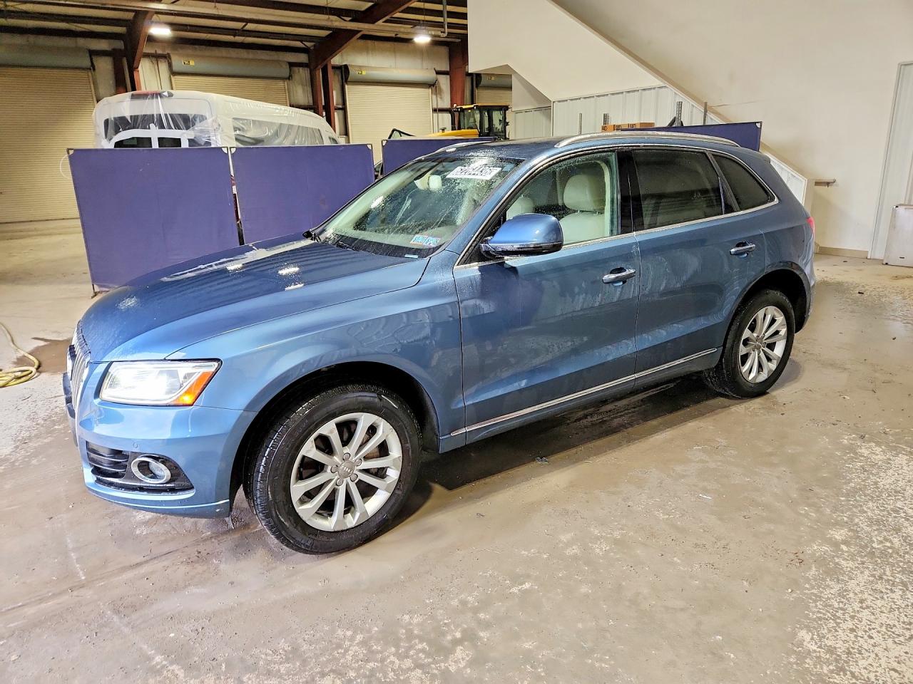 2015 Audi Q5 Premium Plus Blue vin: WA1LFAFP6FA011524