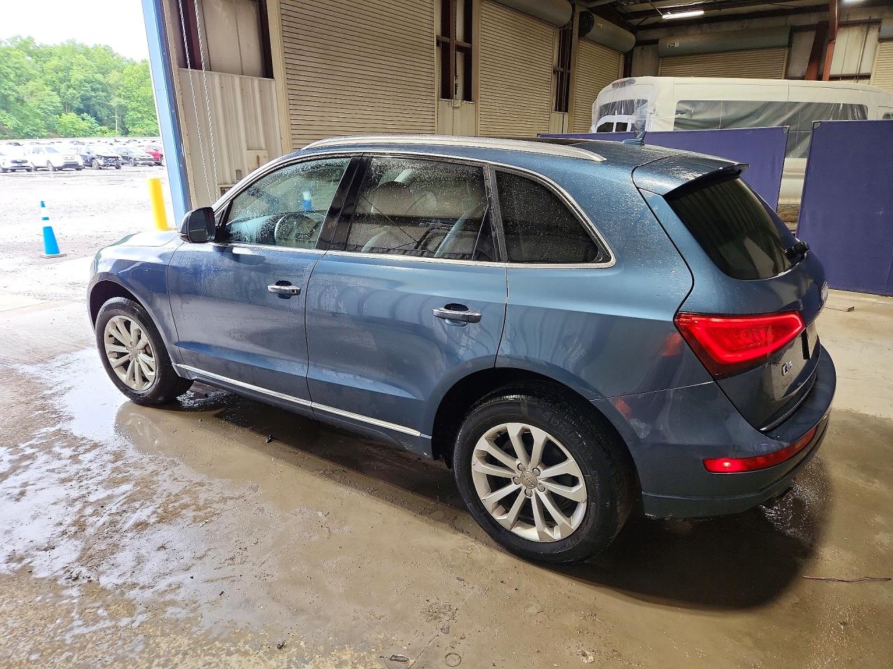 2015 Audi Q5 Premium Plus Blue vin: WA1LFAFP6FA011524
