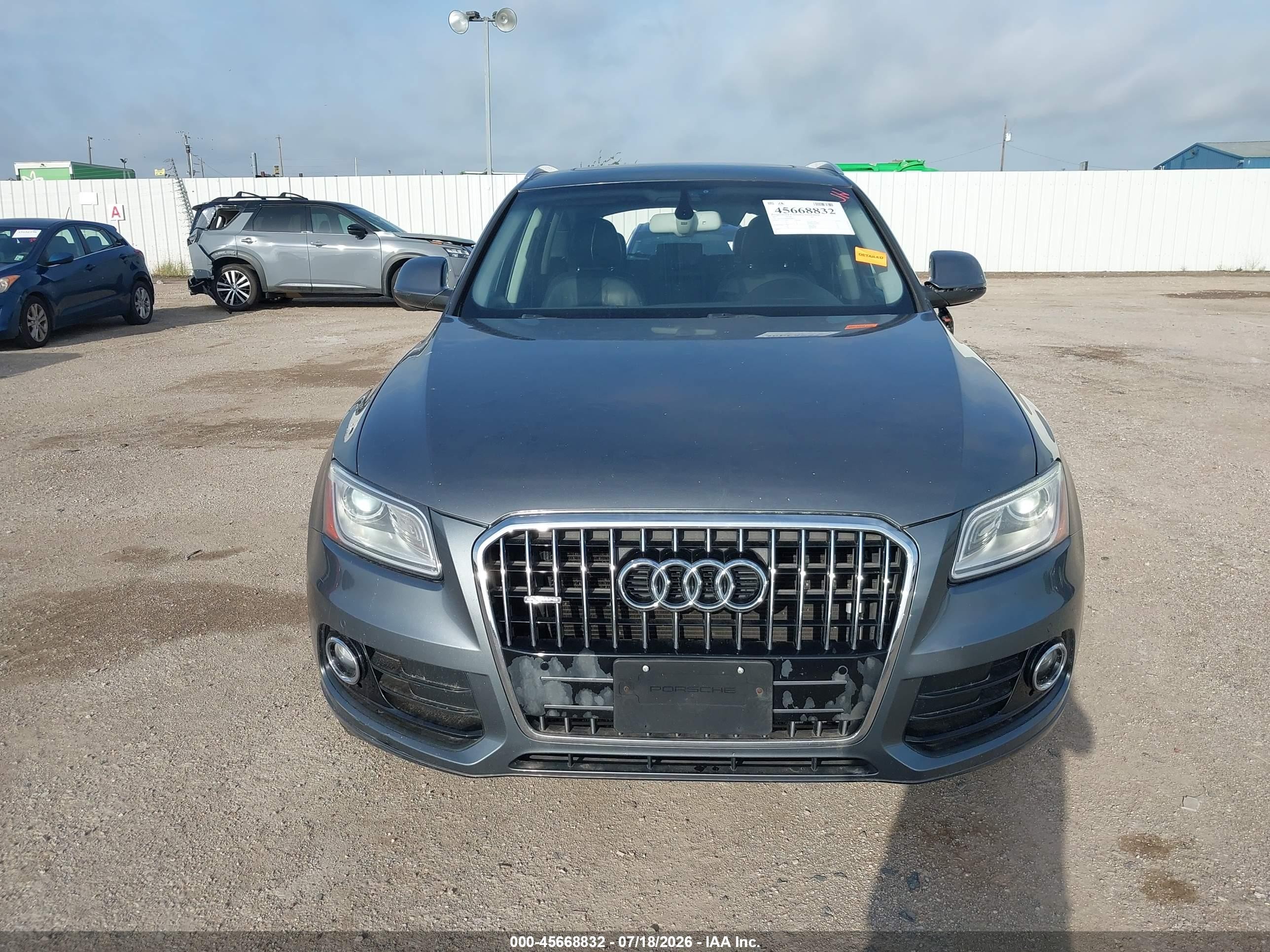 2015 Audi Q5 2.0t Premium Gray vin: WA1LFAFP6FA048931