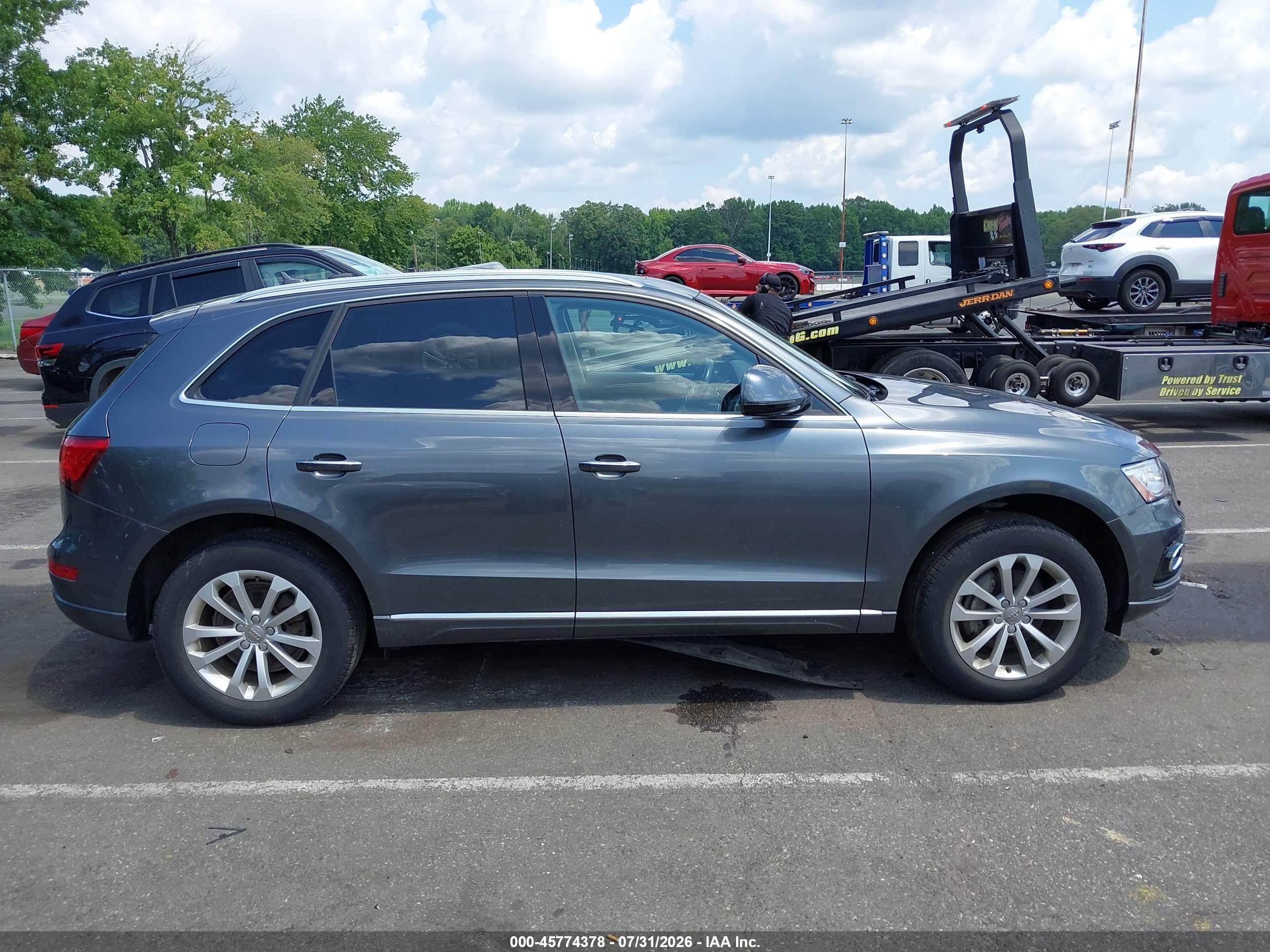 2015 Audi Q5 2.0t Premium Gray vin: WA1LFAFP6FA069908