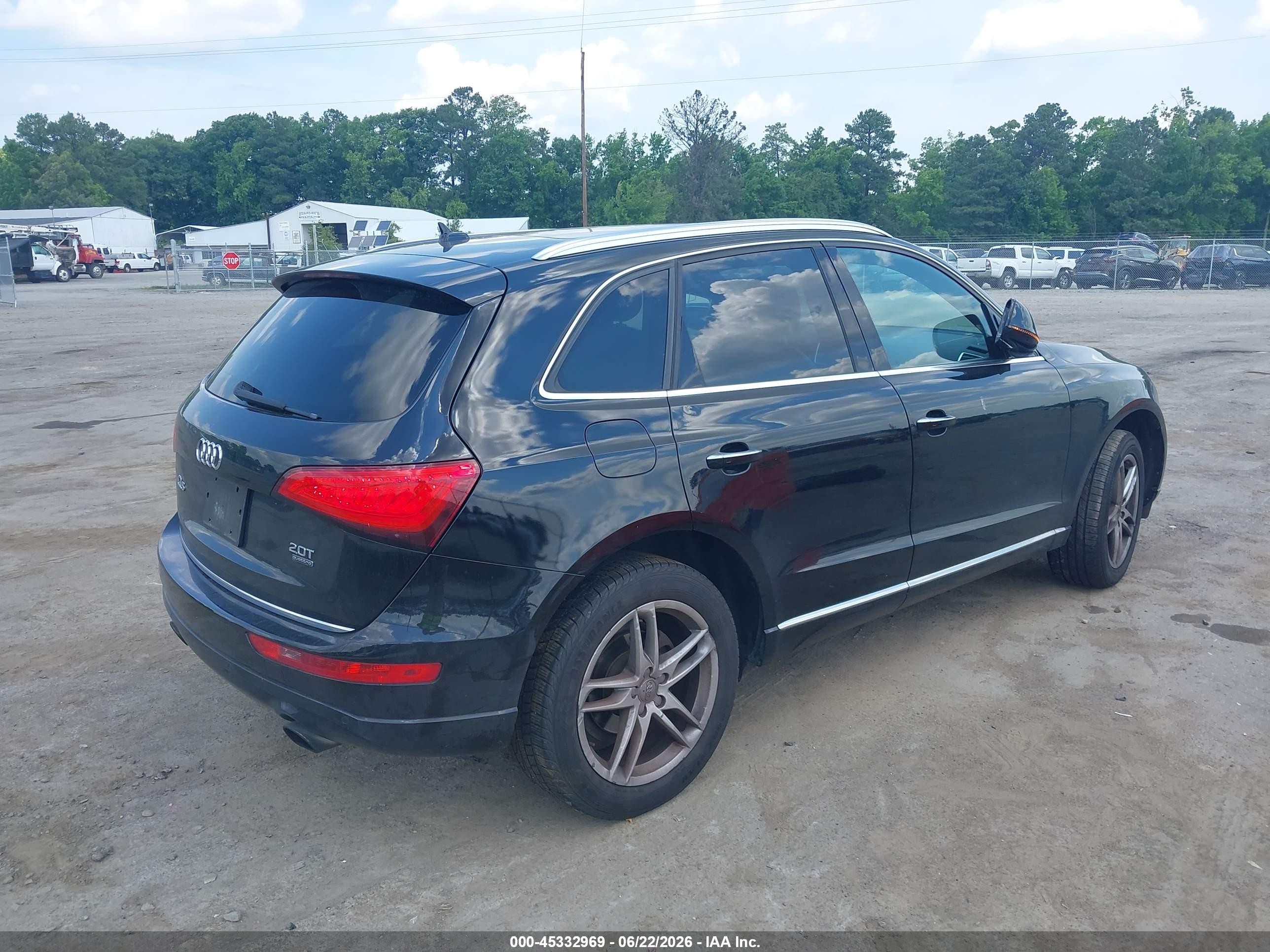 2015 Audi Q5 2.0t Premium Black vin: WA1LFAFP6FA078625