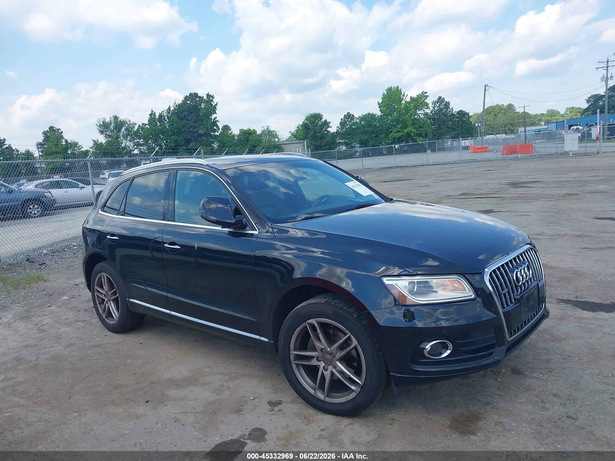 2015 Audi Q5 2.0t Premium Black vin: WA1LFAFP6FA078625