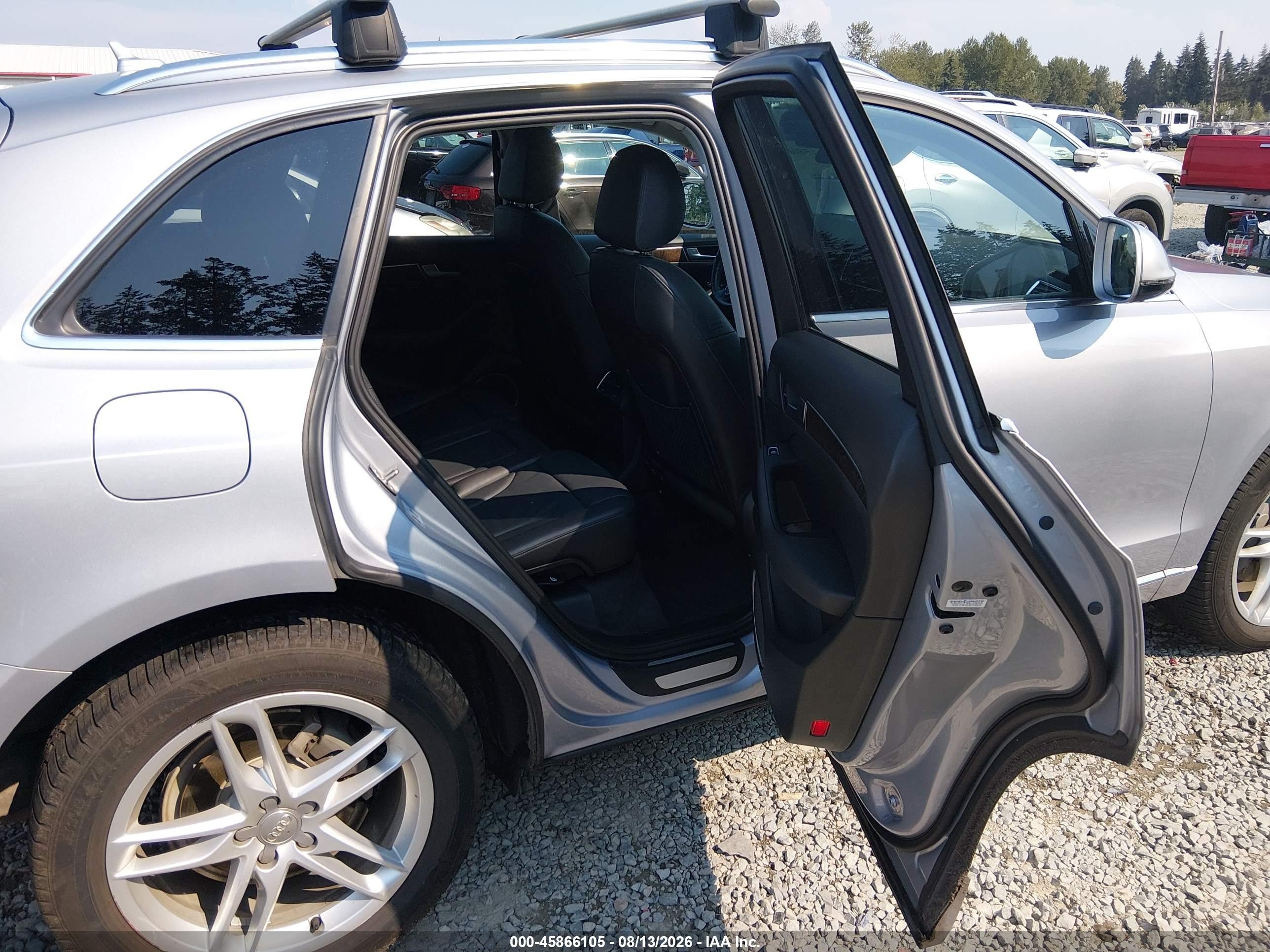 2015 Audi Q5 2.0t Premium Silver vin: WA1LFAFP6FA099815
