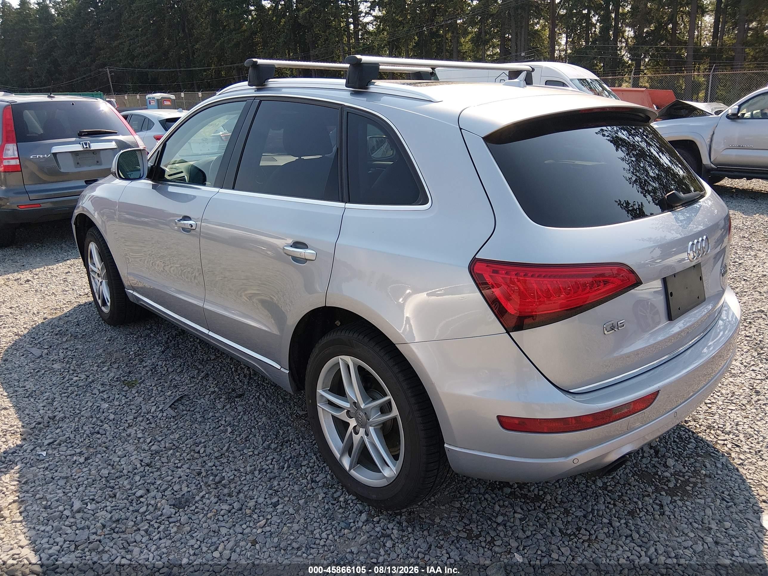 2015 Audi Q5 2.0t Premium Silver vin: WA1LFAFP6FA099815