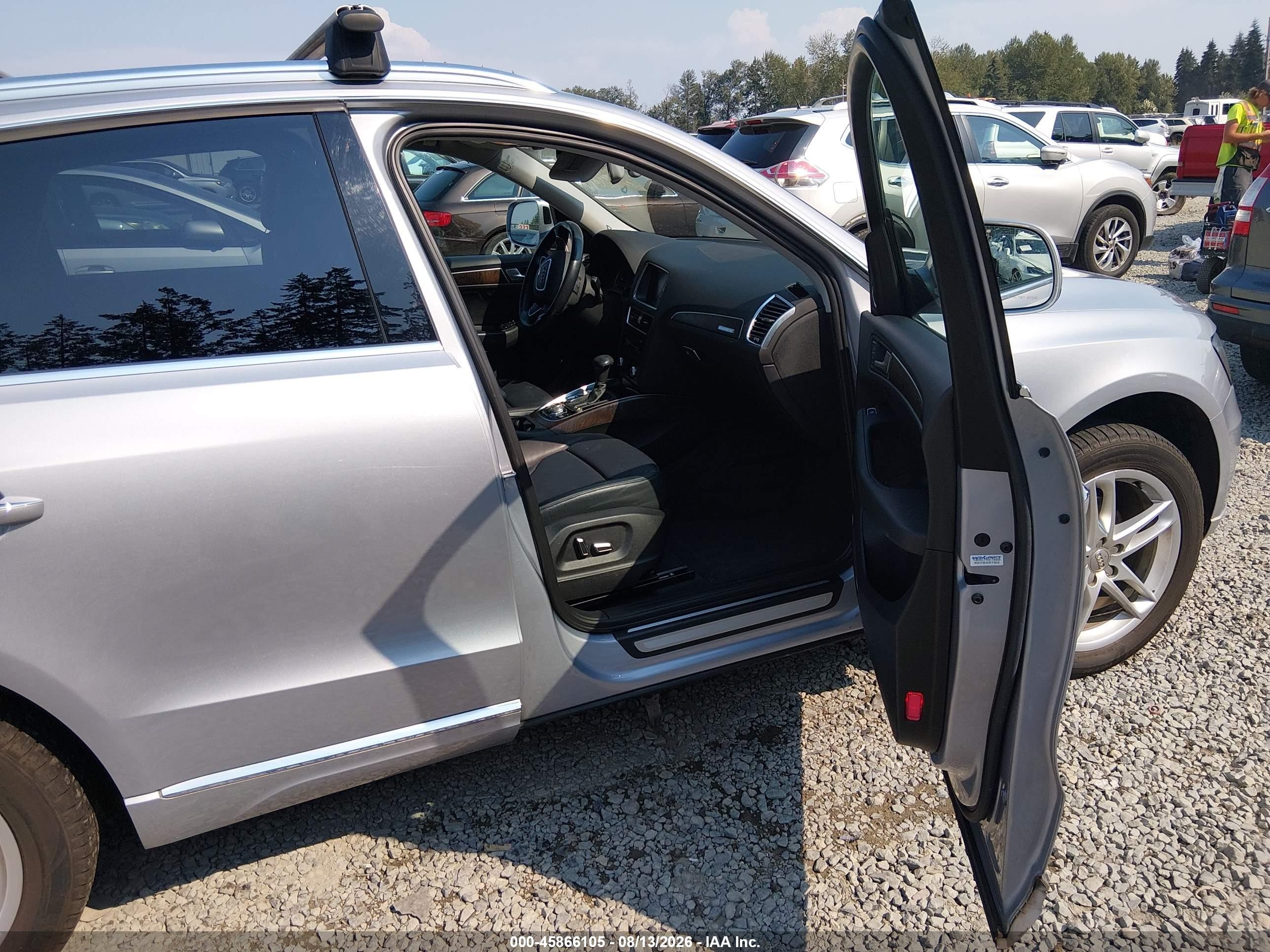 2015 Audi Q5 2.0t Premium Silver vin: WA1LFAFP6FA099815