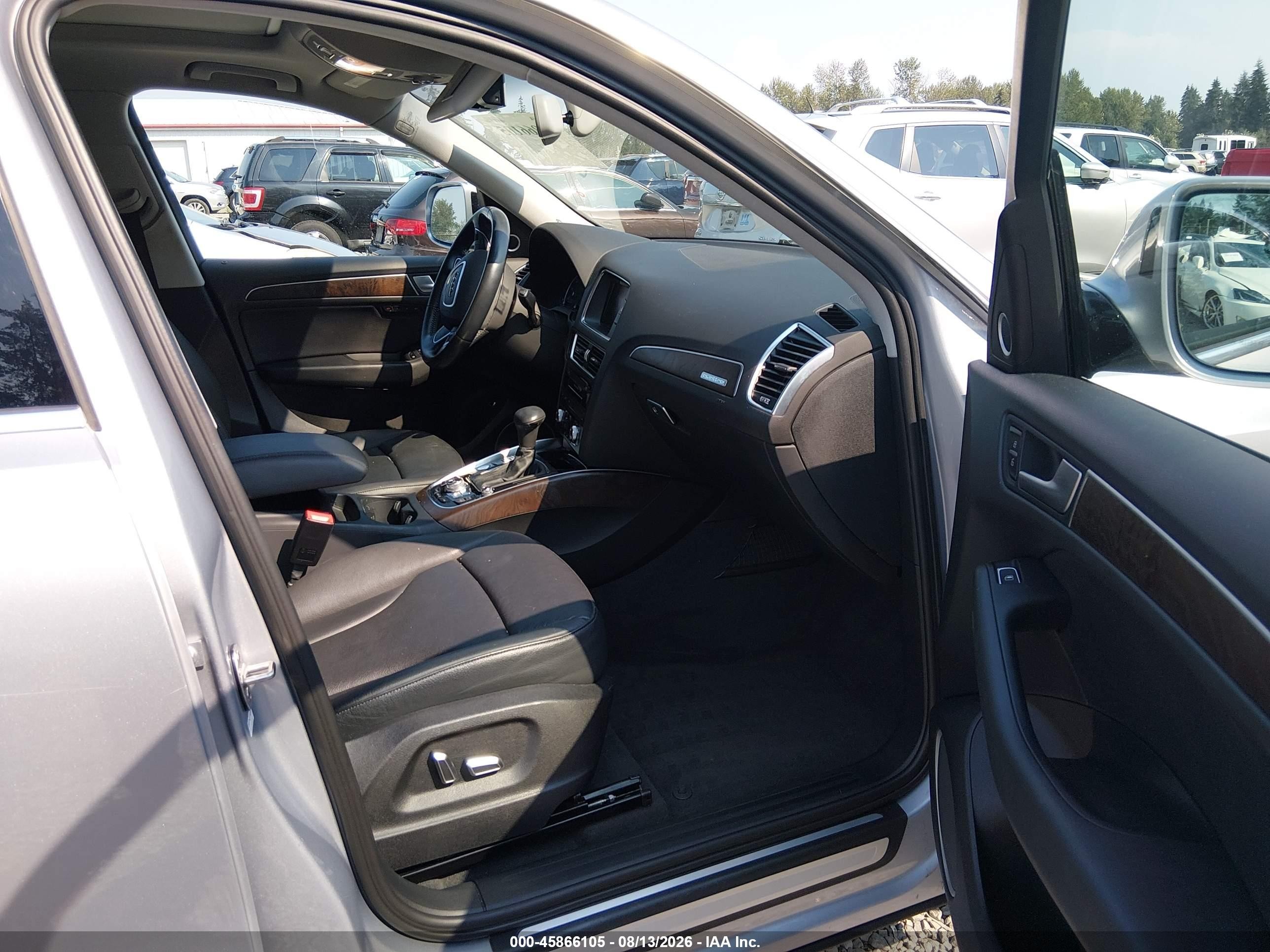 2015 Audi Q5 2.0t Premium Silver vin: WA1LFAFP6FA099815