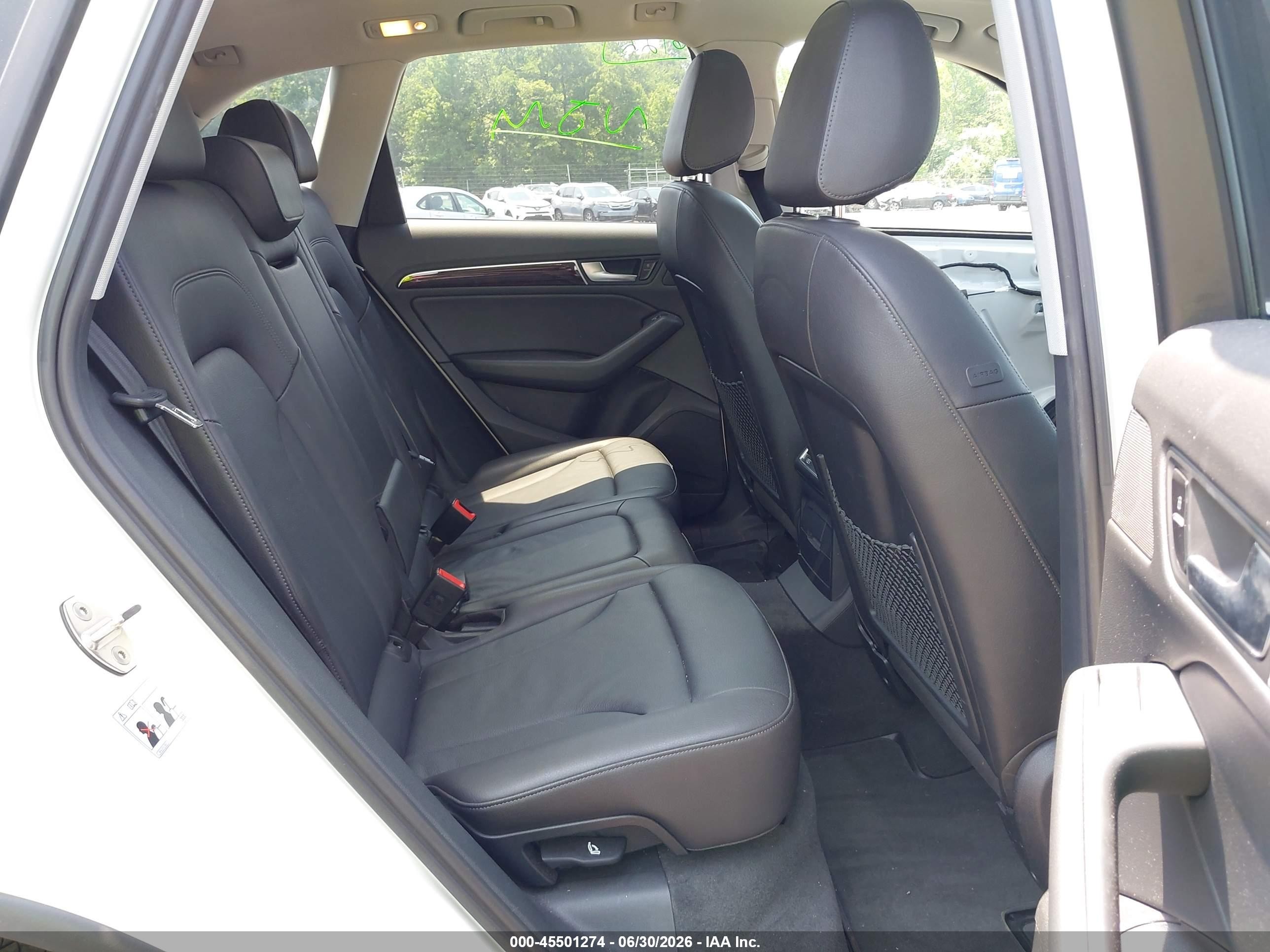 2015 Audi Q5 2.0t Premium White vin: WA1LFAFP6FA133607
