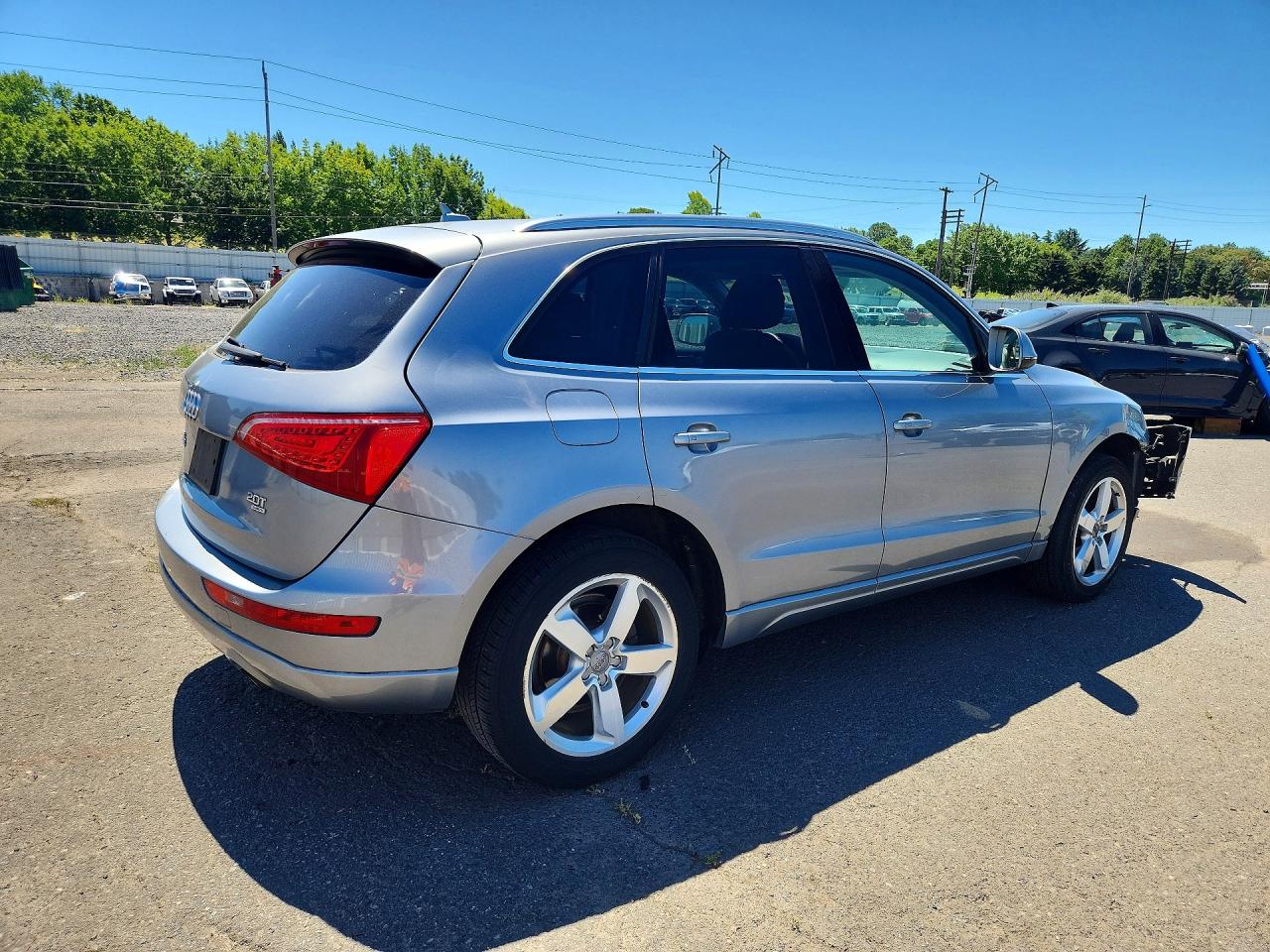 2011 Audi Q5 Premium Plus Серый vin: WA1LFAFP7BA086047