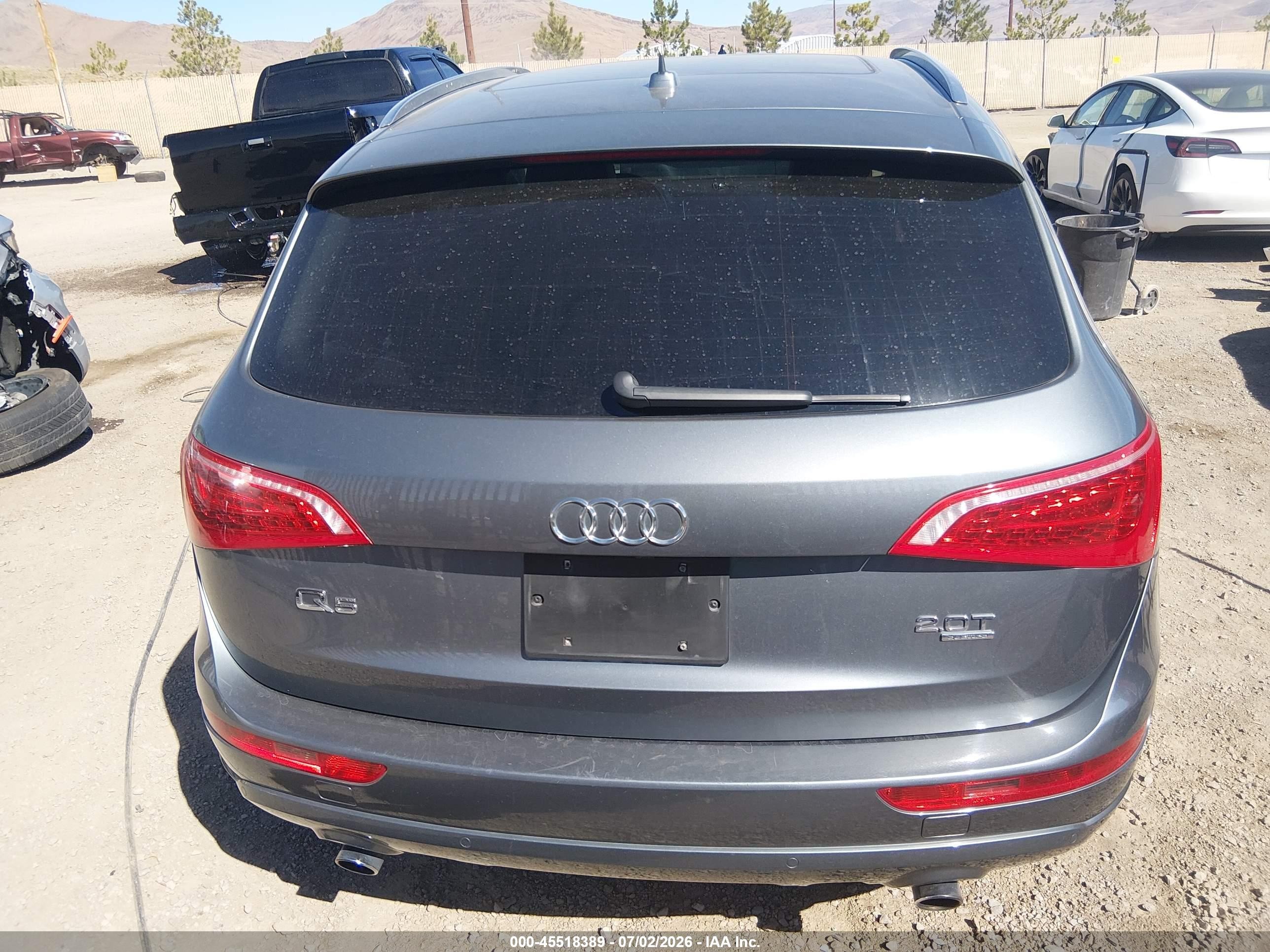 2012 Audi Q5 2.0t Premium Silver vin: WA1LFAFP7CA030949