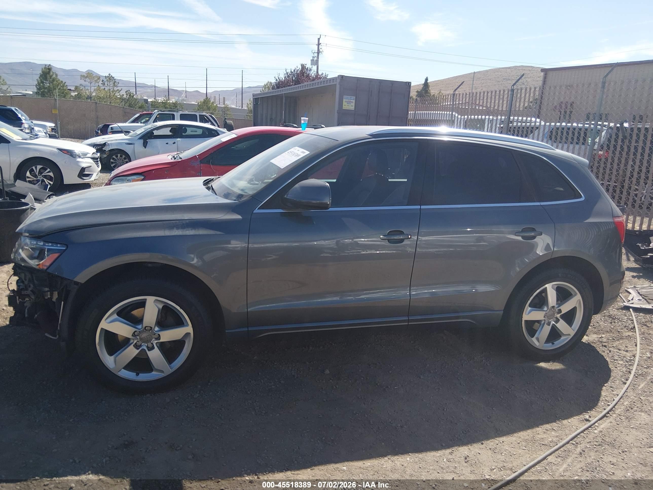 2012 Audi Q5 2.0t Premium Silver vin: WA1LFAFP7CA030949