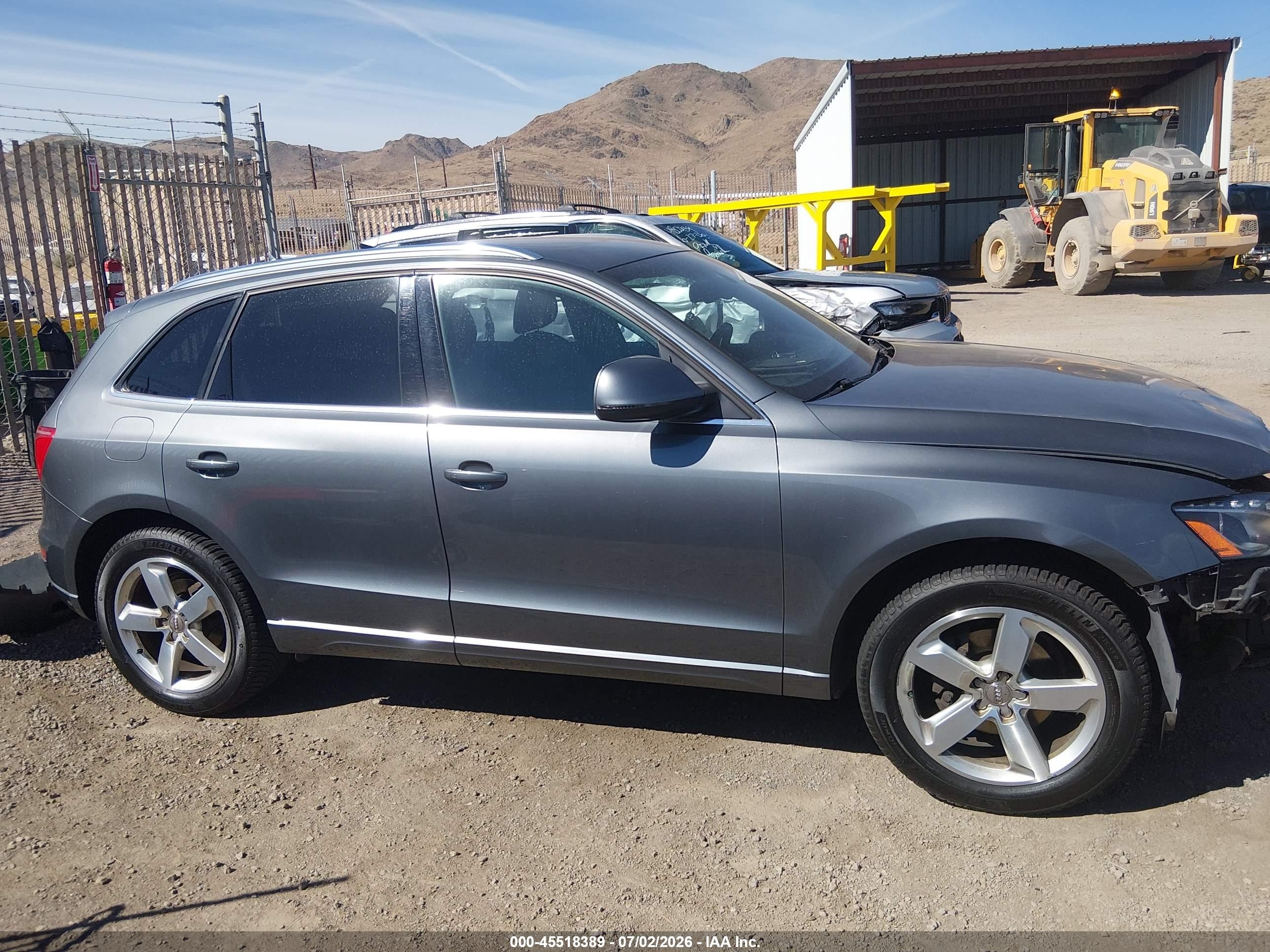 2012 Audi Q5 2.0t Premium Silver vin: WA1LFAFP7CA030949