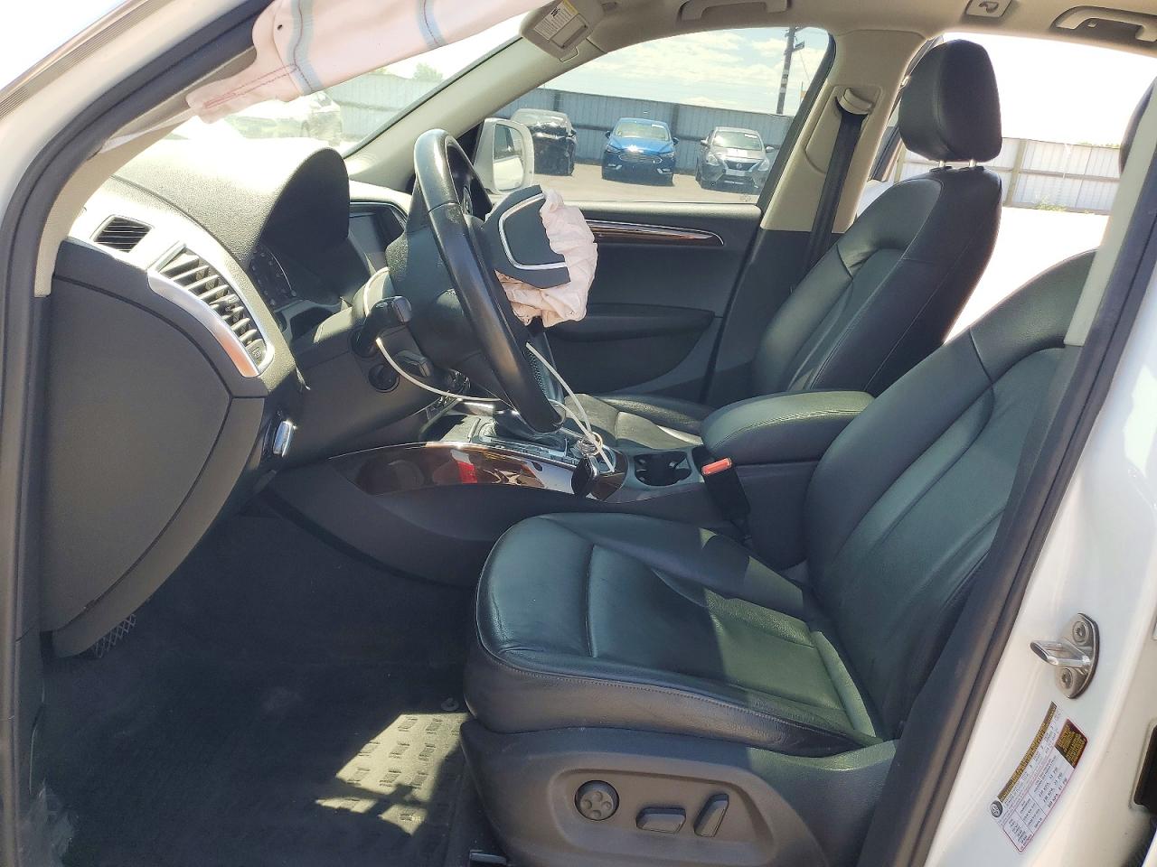 2012 Audi Q5 Premium Plus White vin: WA1LFAFP7CA049677