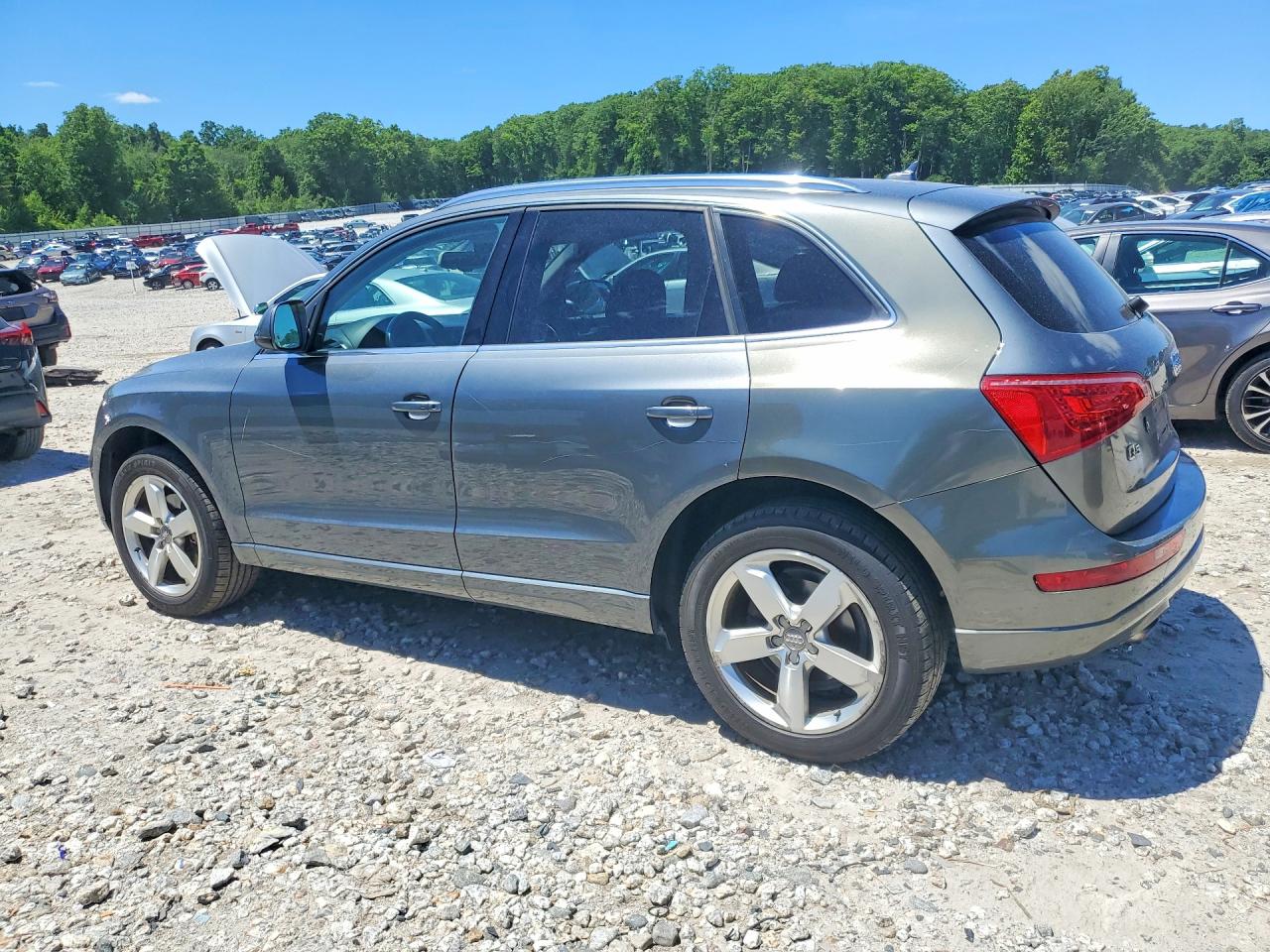 2012 Audi Q5 Premium Plus Gray vin: WA1LFAFP7CA080959