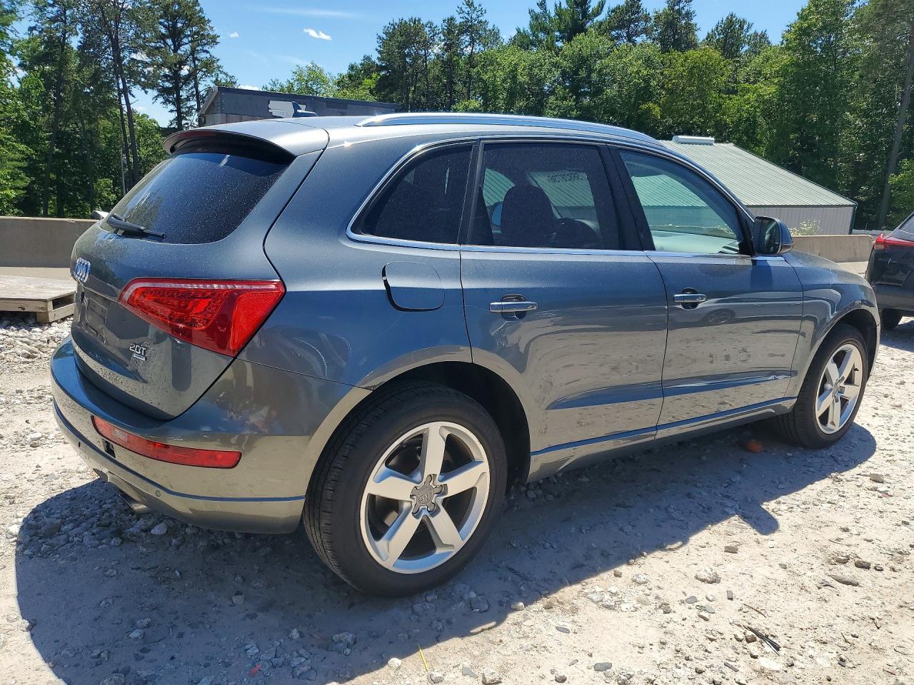 2012 Audi Q5 Premium Plus Gray vin: WA1LFAFP7CA080959