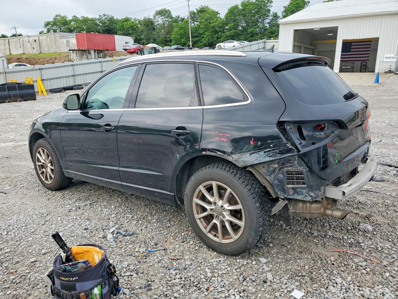 2012 Audi Q5 Premium Plus Черный vin: WA1LFAFP7CA094263