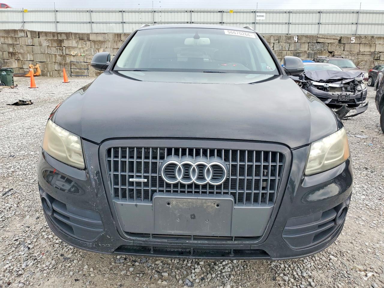 2012 Audi Q5 Premium Plus Черный vin: WA1LFAFP7CA094263