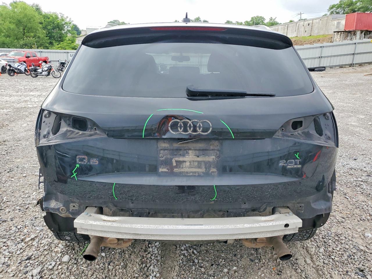 2012 Audi Q5 Premium Plus Черный vin: WA1LFAFP7CA094263