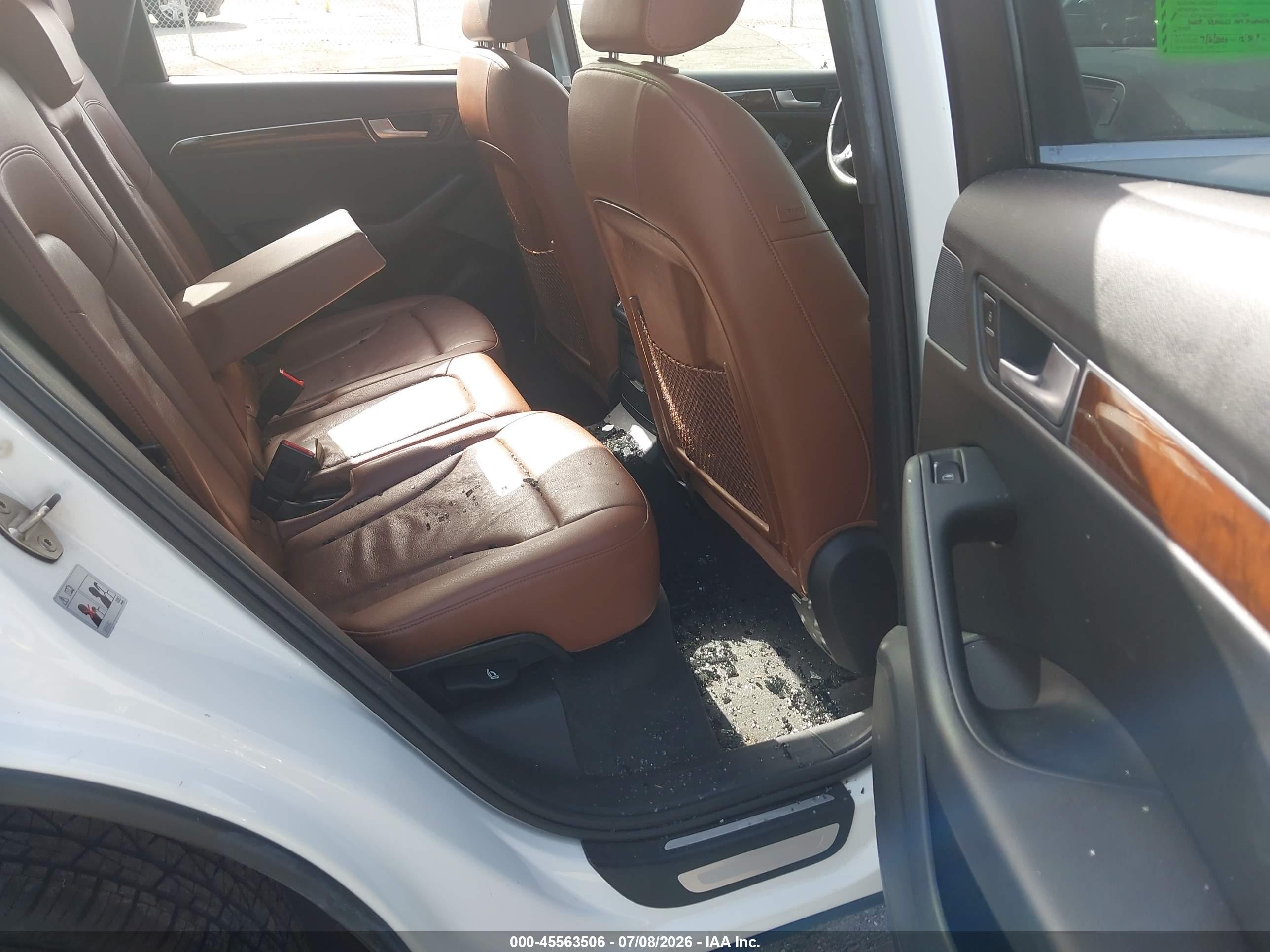 2012 Audi Q5 2.0t Premium White vin: WA1LFAFP7CA095977