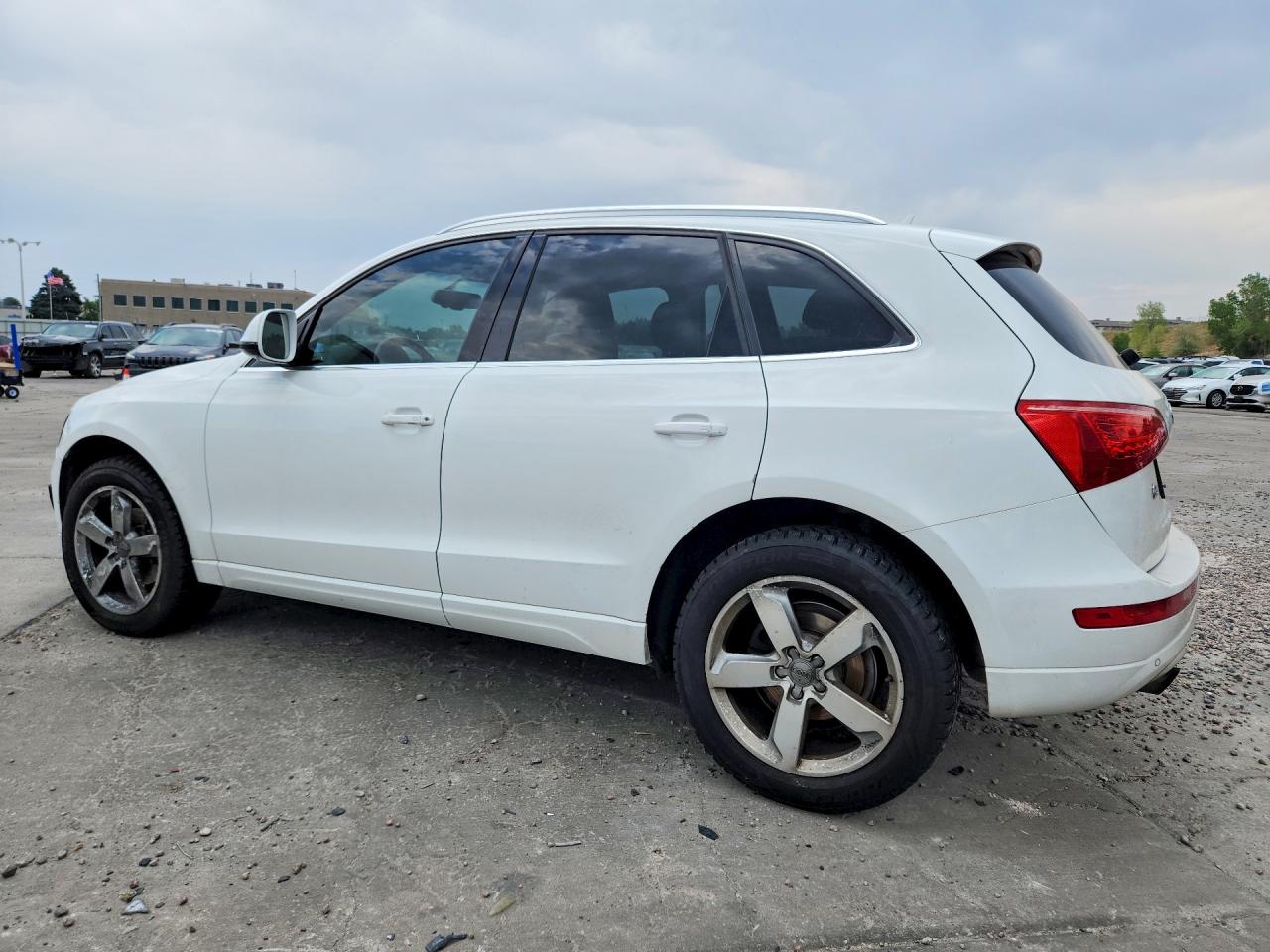 2012 Audi Q5 Premium Plus White vin: WA1LFAFP7CA113331