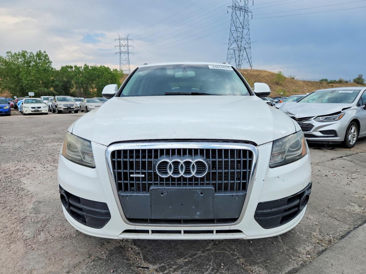 2012 Audi Q5 Premium Plus White vin: WA1LFAFP7CA113331
