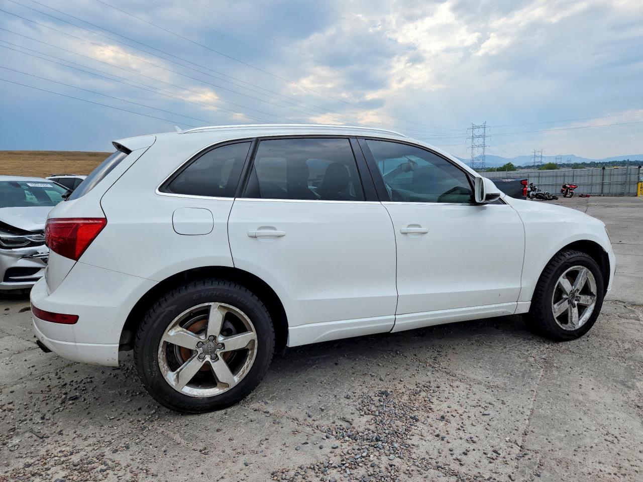 2012 Audi Q5 Premium Plus White vin: WA1LFAFP7CA113331