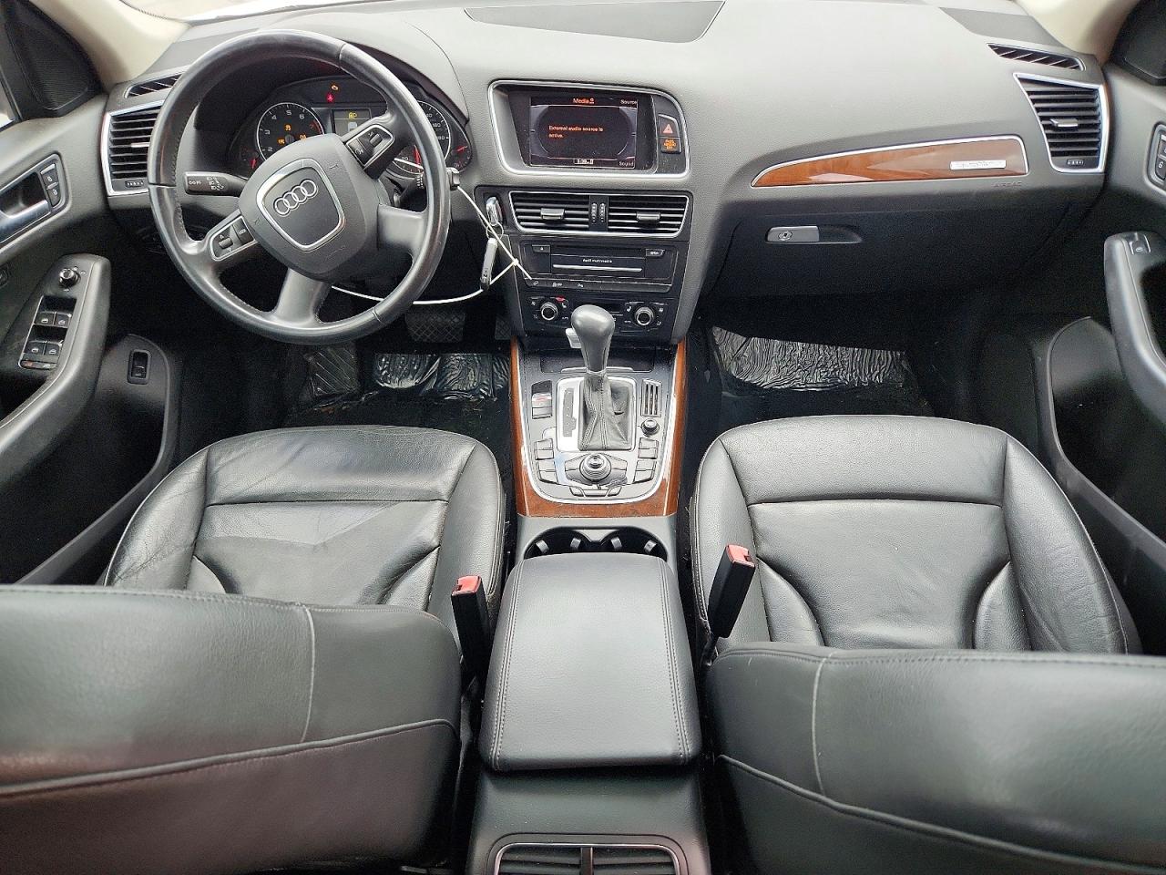 2012 Audi Q5 Premium Plus White vin: WA1LFAFP7CA113331