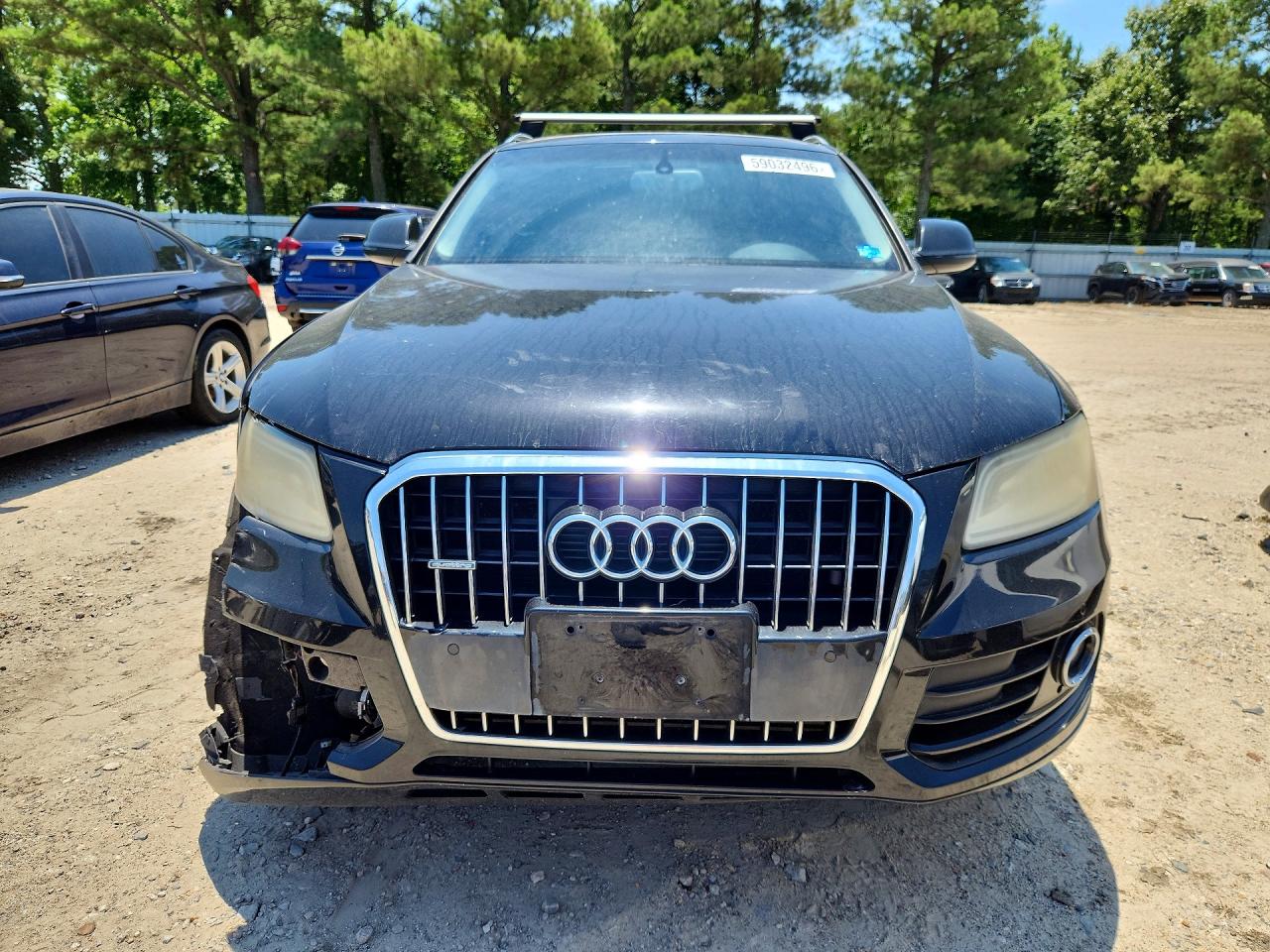 2013 Audi Q5 Premium Plus Черный vin: WA1LFAFP7DA011934