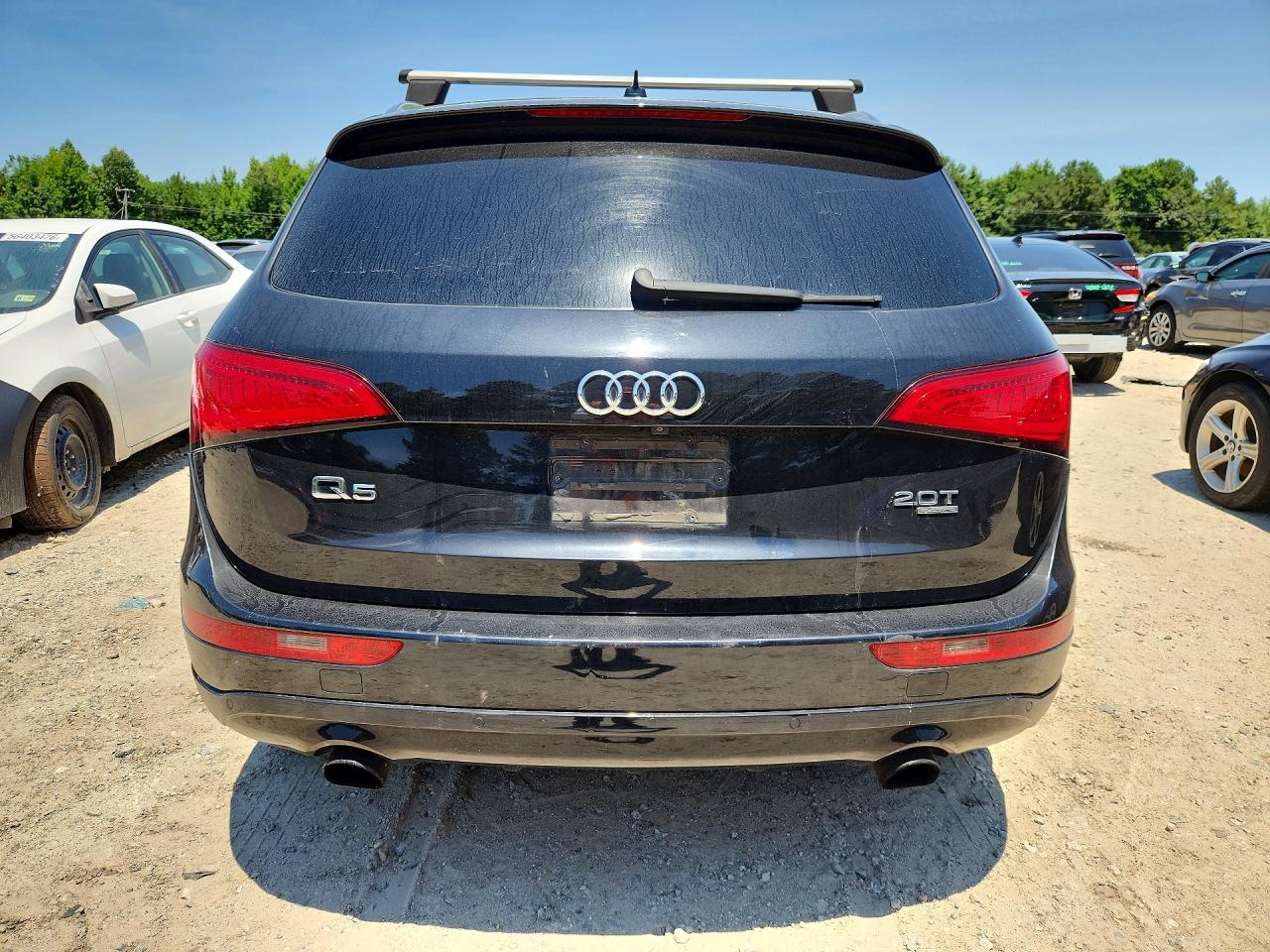 2013 Audi Q5 Premium Plus Черный vin: WA1LFAFP7DA011934