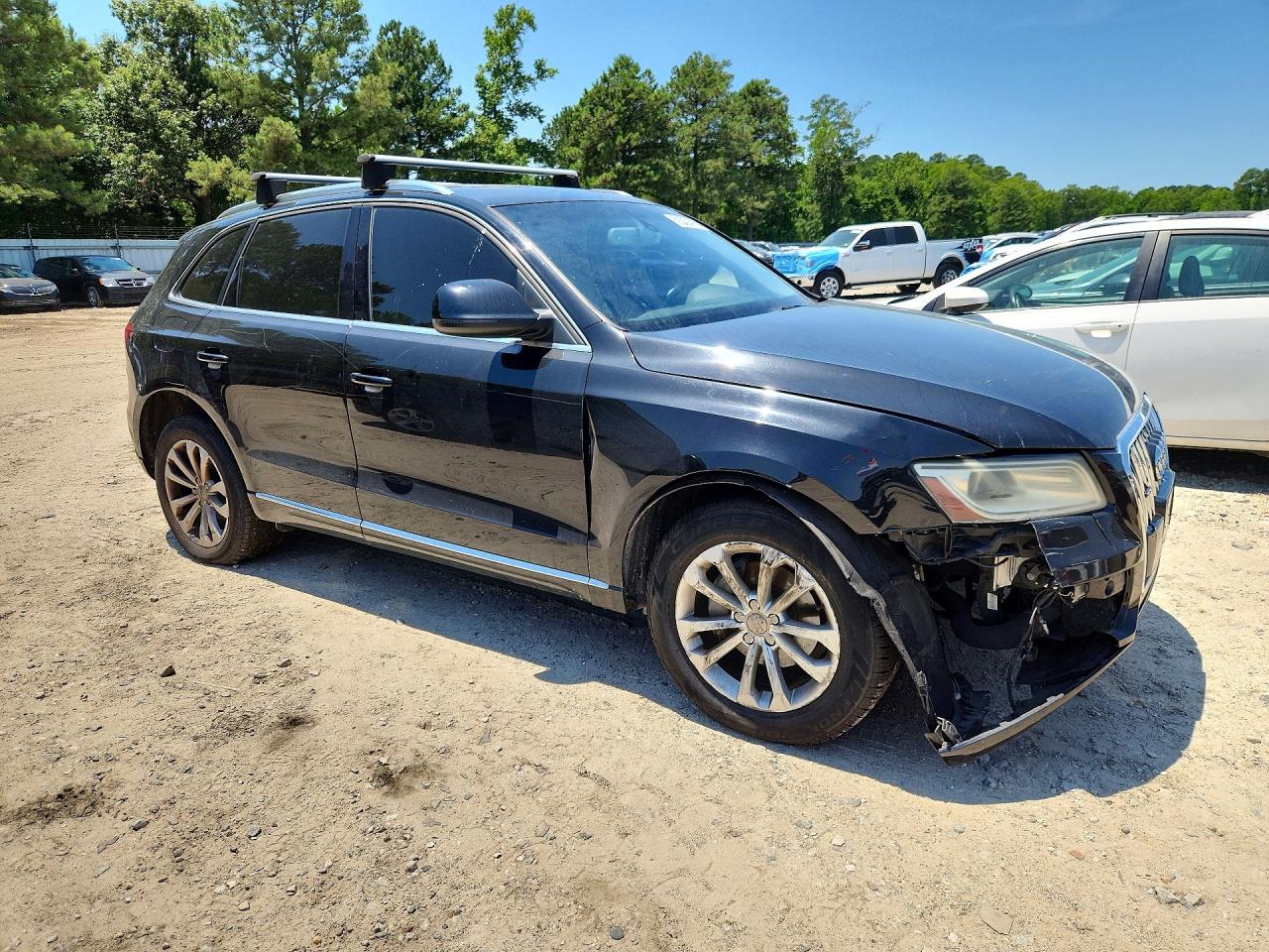 2013 Audi Q5 Premium Plus Черный vin: WA1LFAFP7DA011934