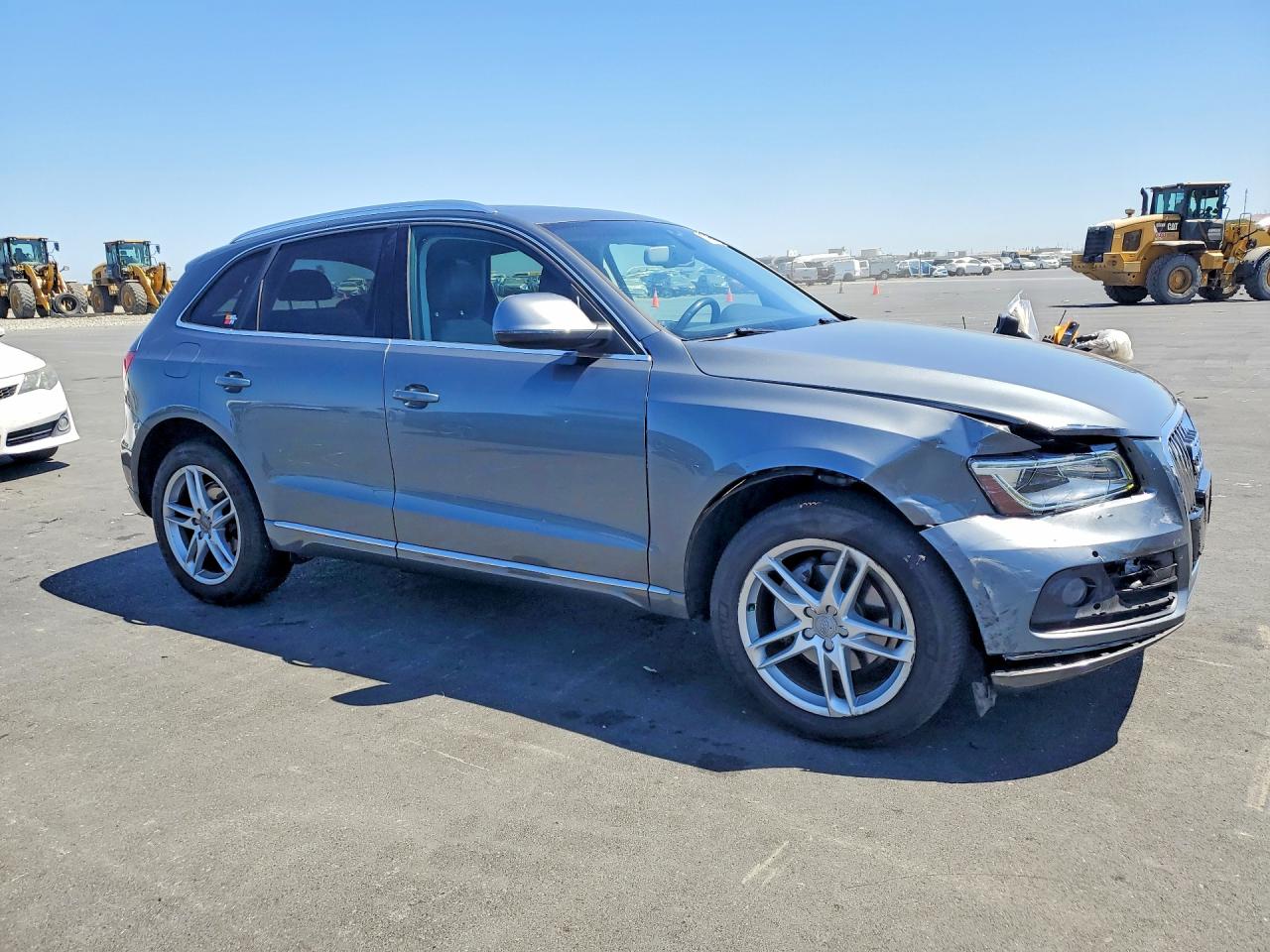 2013 Audi Q5 Premium Plus Gray vin: WA1LFAFP7DA019810