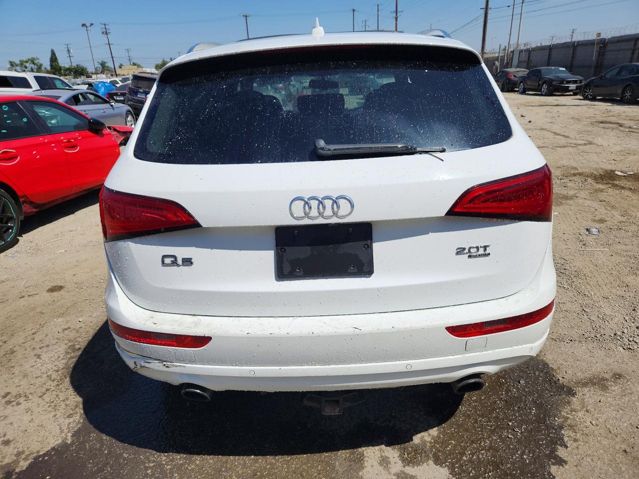 2013 Audi Q5 Premium Plus White vin: WA1LFAFP7DA046912