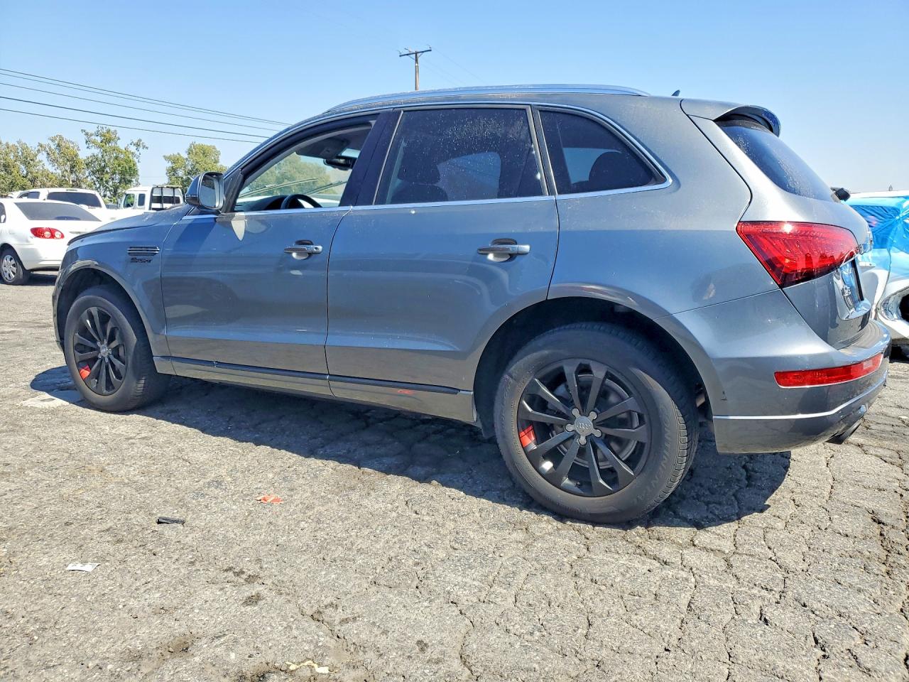 2013 Audi Q5 Premium Plus Gray vin: WA1LFAFP7DA057960