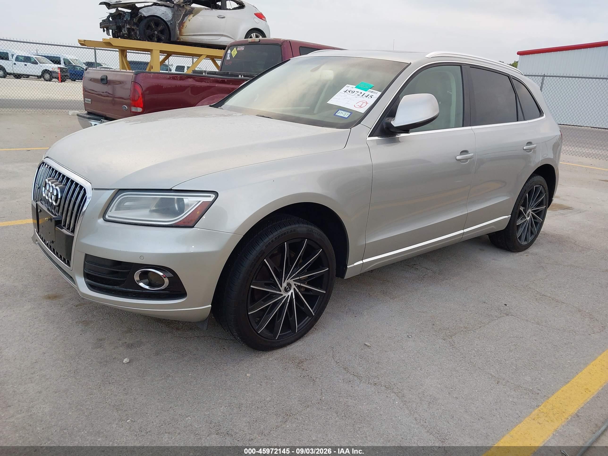 2013 Audi Q5 2.0t Premium Silver vin: WA1LFAFP7DA091641
