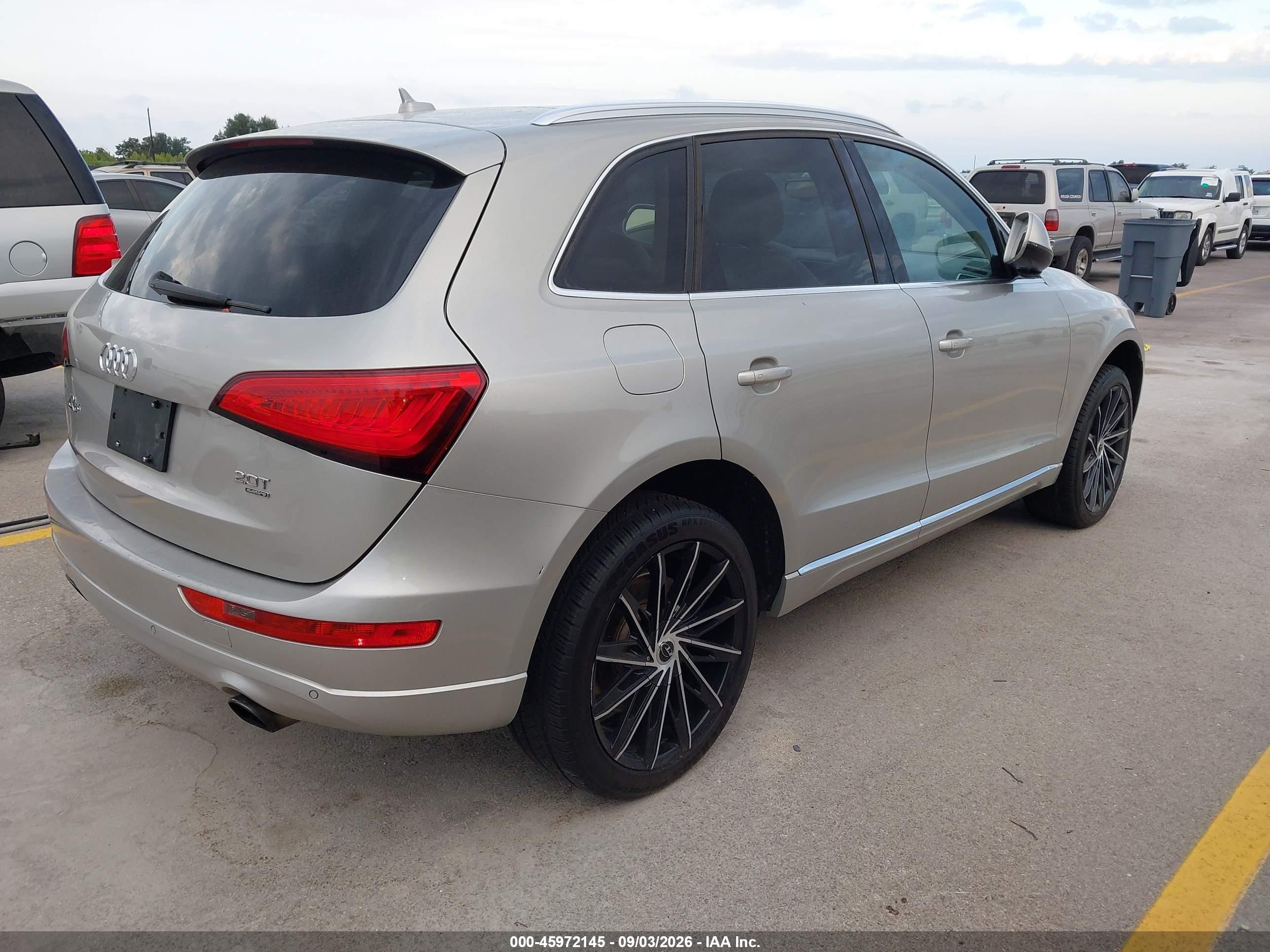 2013 Audi Q5 2.0t Premium Silver vin: WA1LFAFP7DA091641
