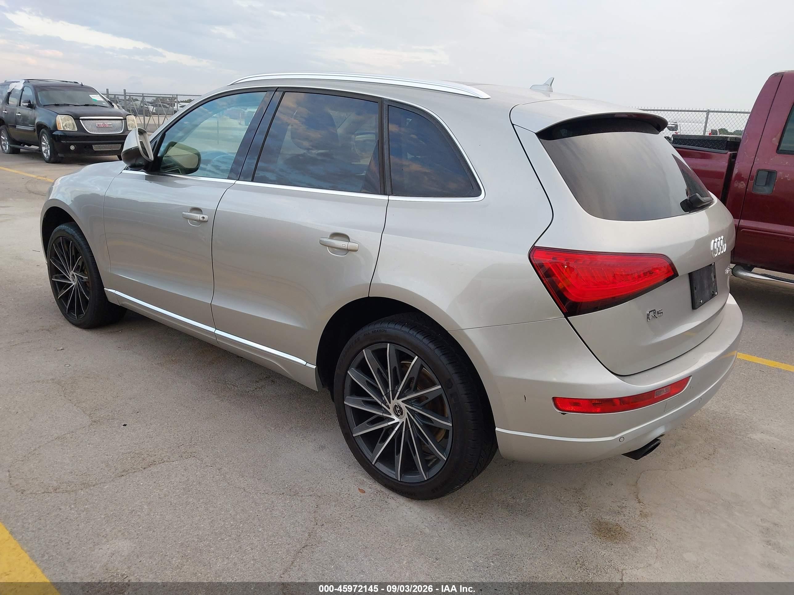 2013 Audi Q5 2.0t Premium Silver vin: WA1LFAFP7DA091641