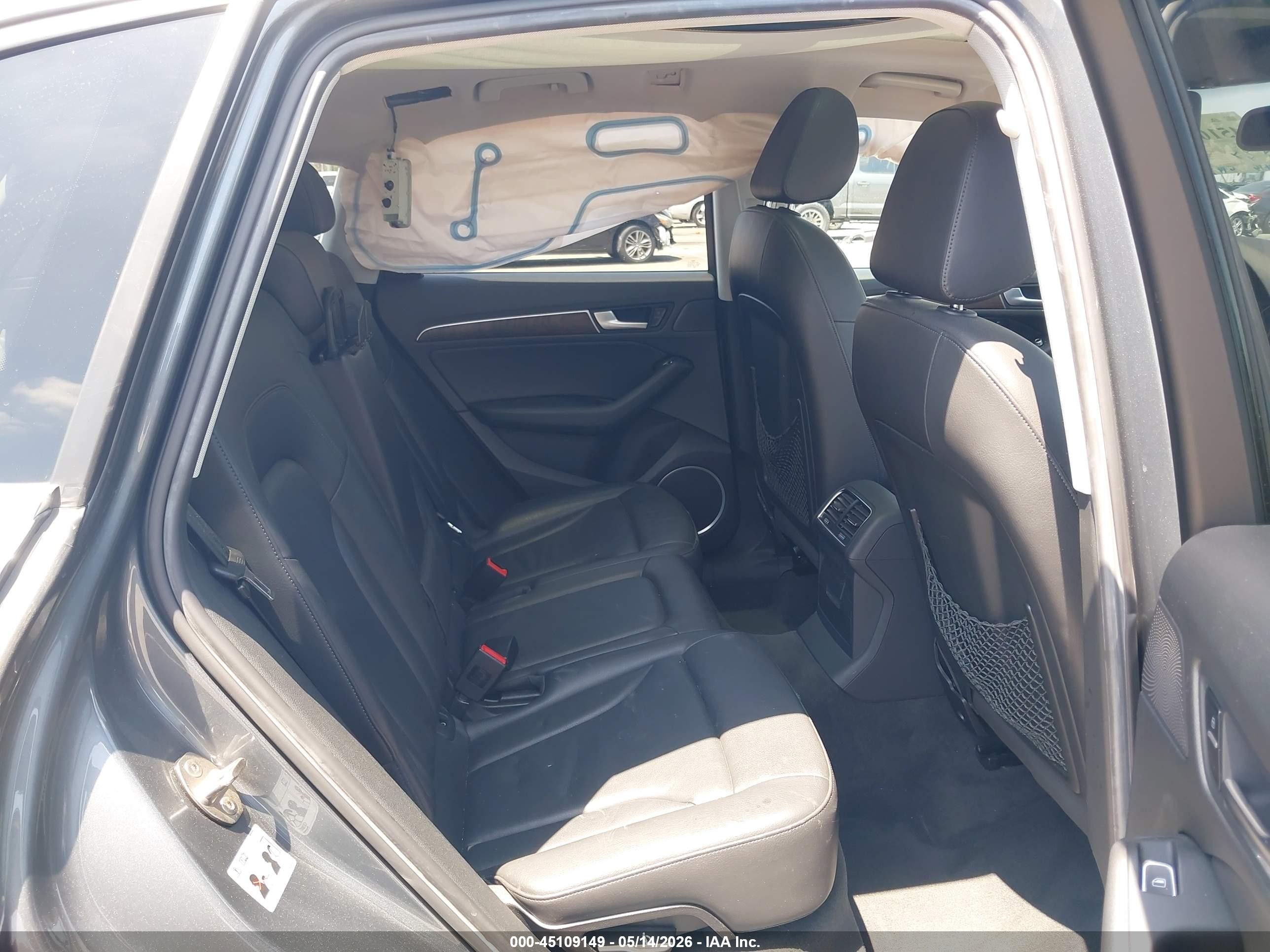 2013 Audi Q5 2.0t Premium Gray vin: WA1LFAFP7DA092885