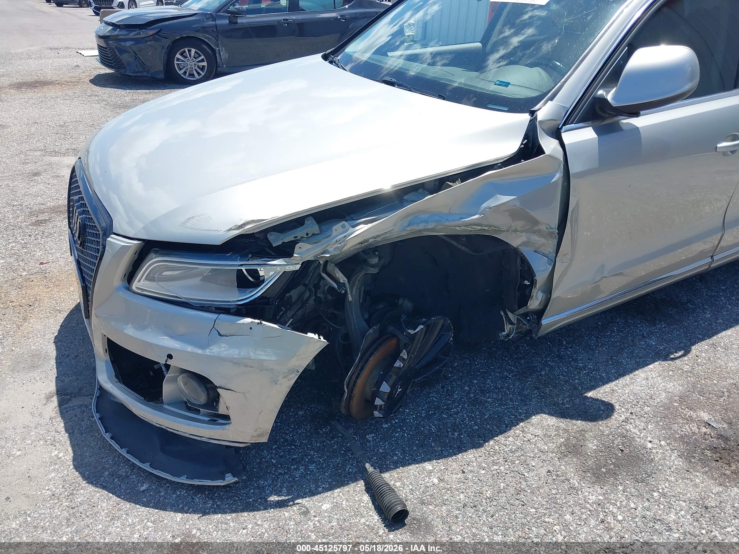 2013 Audi Q5 2.0t Premium Tan vin: WA1LFAFP7DA093602