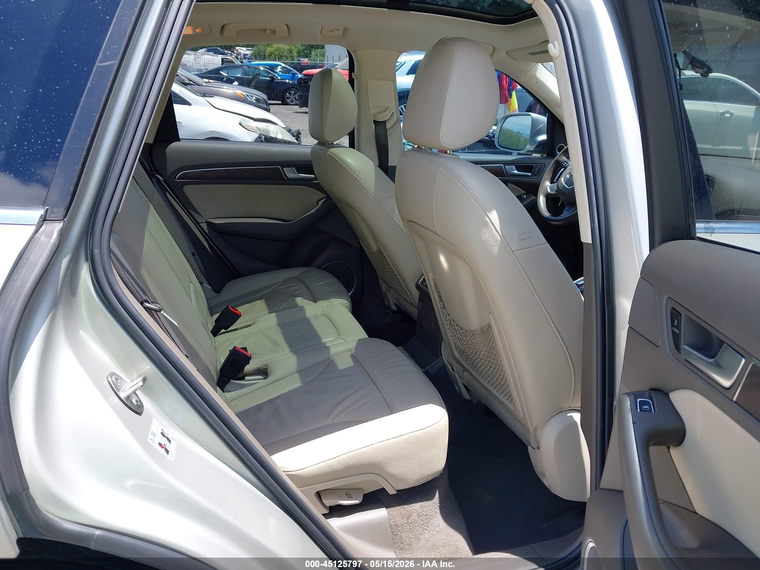 2013 Audi Q5 2.0t Premium Tan vin: WA1LFAFP7DA093602
