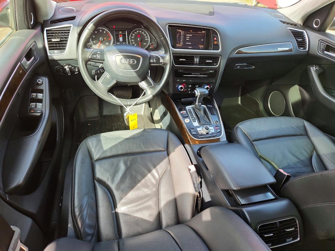 2014 Audi Q5 Premium Plus Orange vin: WA1LFAFP7EA007898