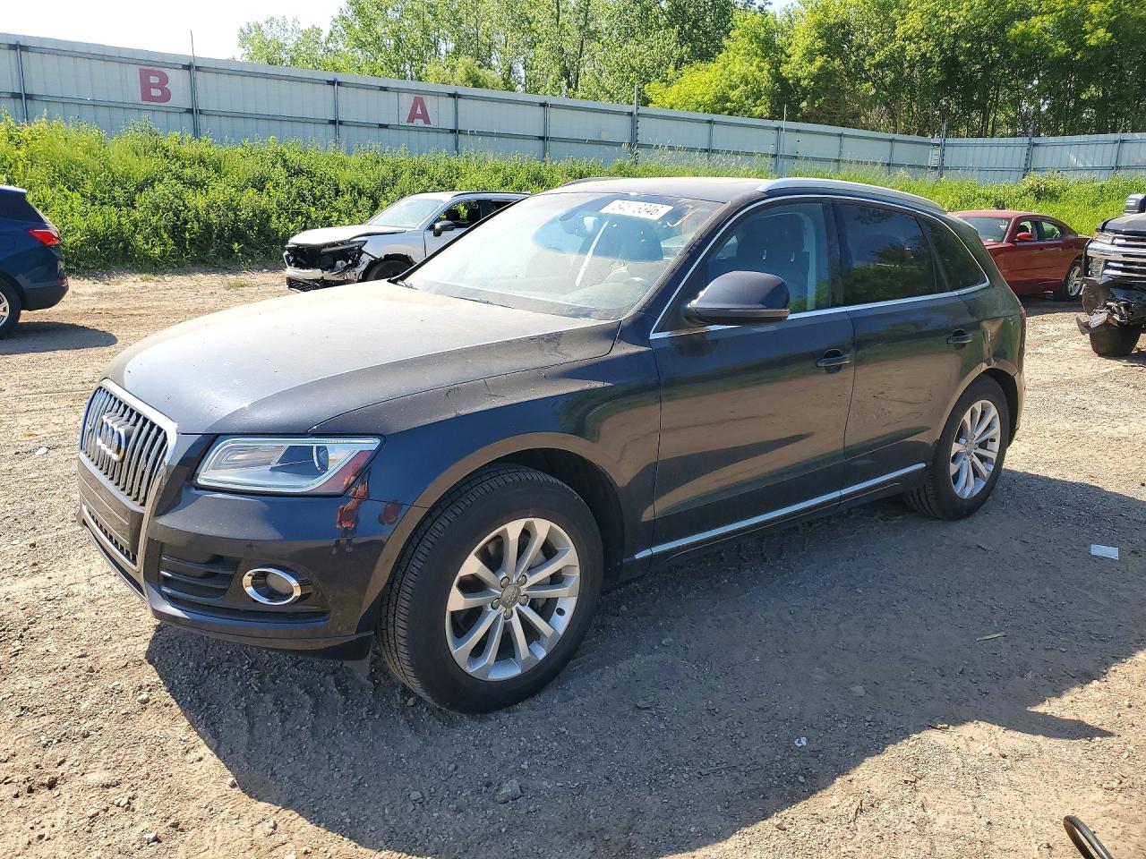2014 Audi Q5 Premium Plus Black vin: WA1LFAFP7EA009845